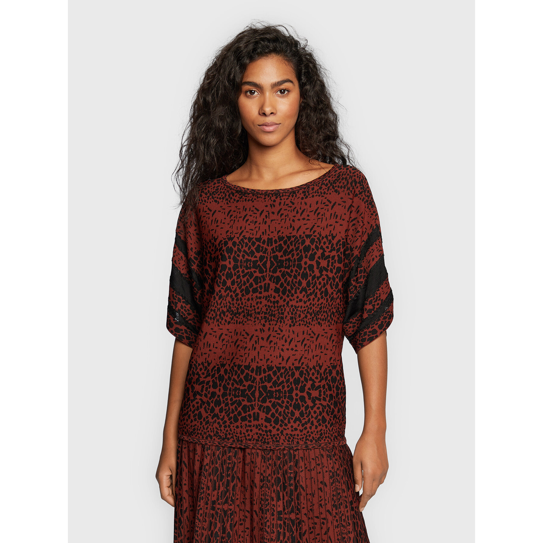Joseph Ribkoff Pullover 223959 Braun Relaxed Fit