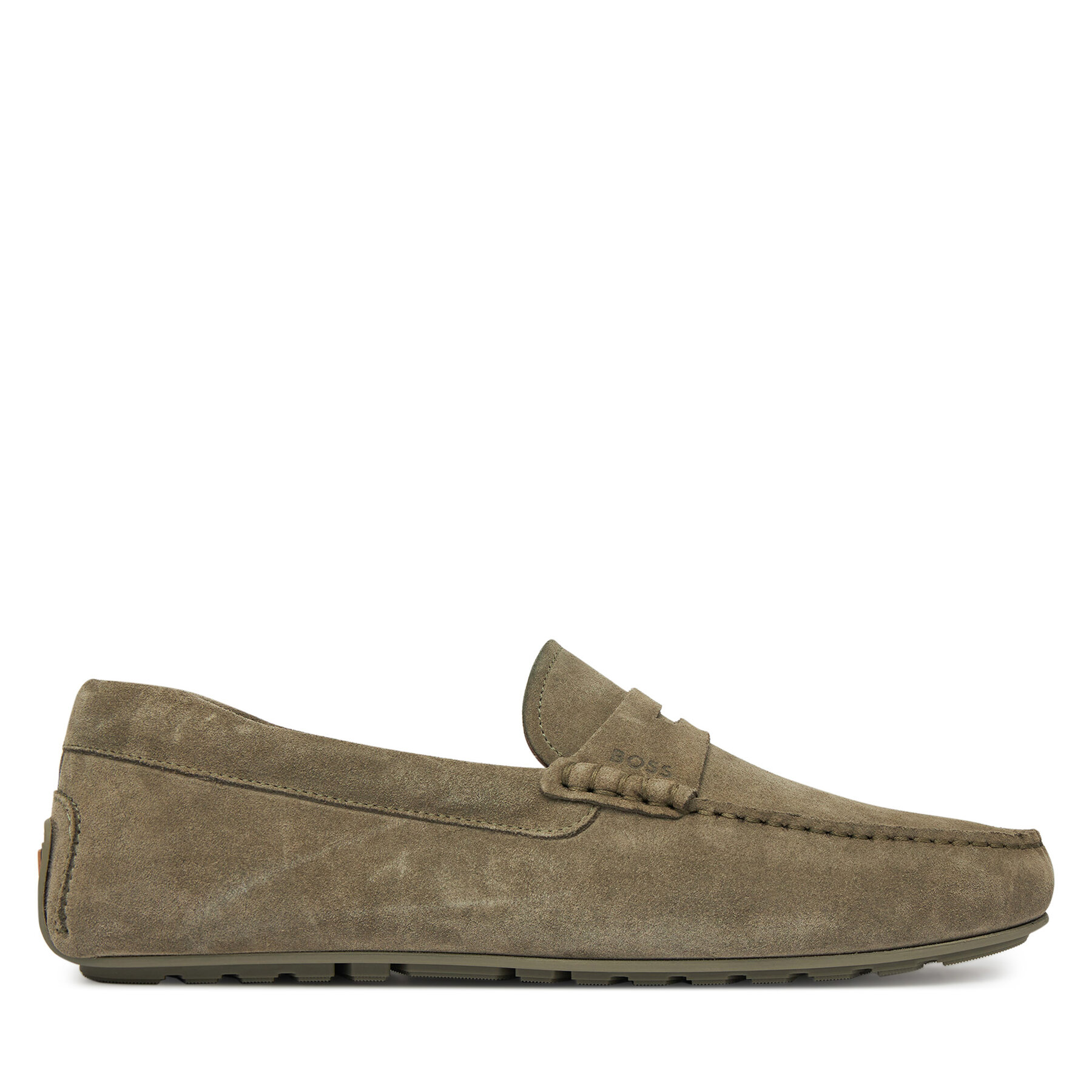 Męskie BOSS Mokasyny, Rozmiar 44 Khaki Noel_Mocc_sdpeb 50541750