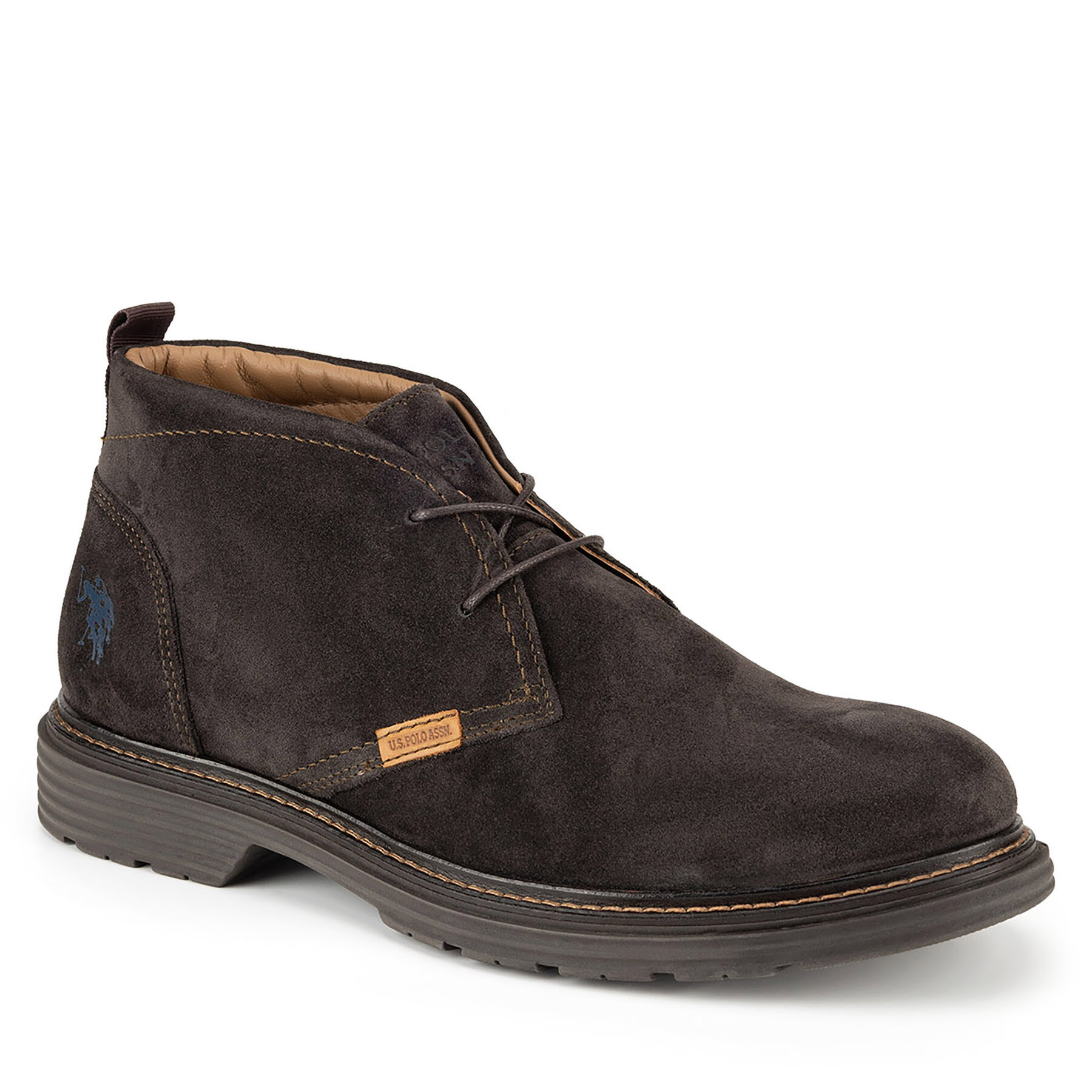 Snörskor U.S. Polo Assn. LORENZ002M/DS1 Brun
