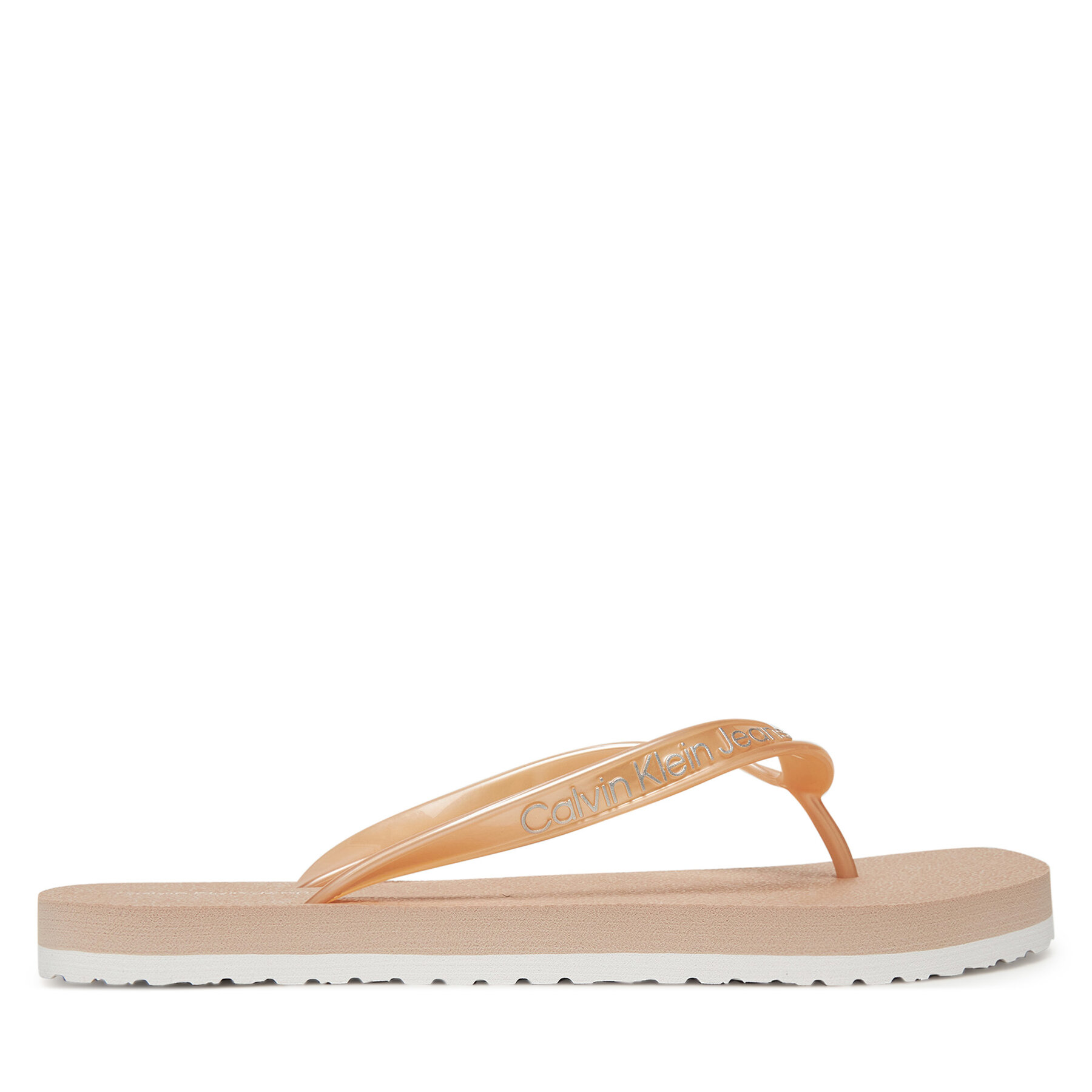 Flip flop Calvin Klein Jeans Thong+ Tpu Metallic YW0YW01720 Roz