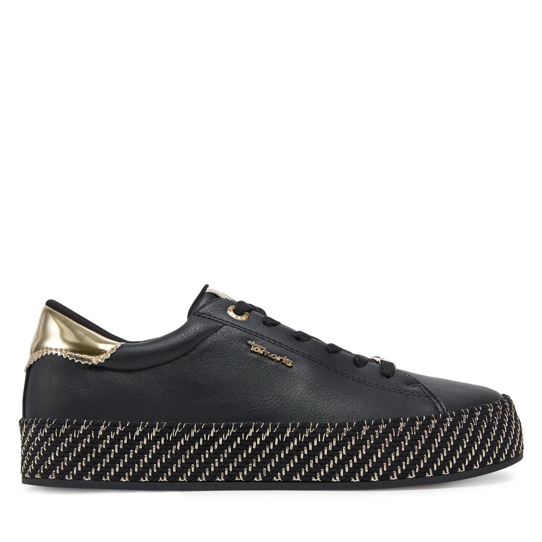 Damskie Espadryle Tamaris, Rozmiar 40 Czarny 1-23713-42