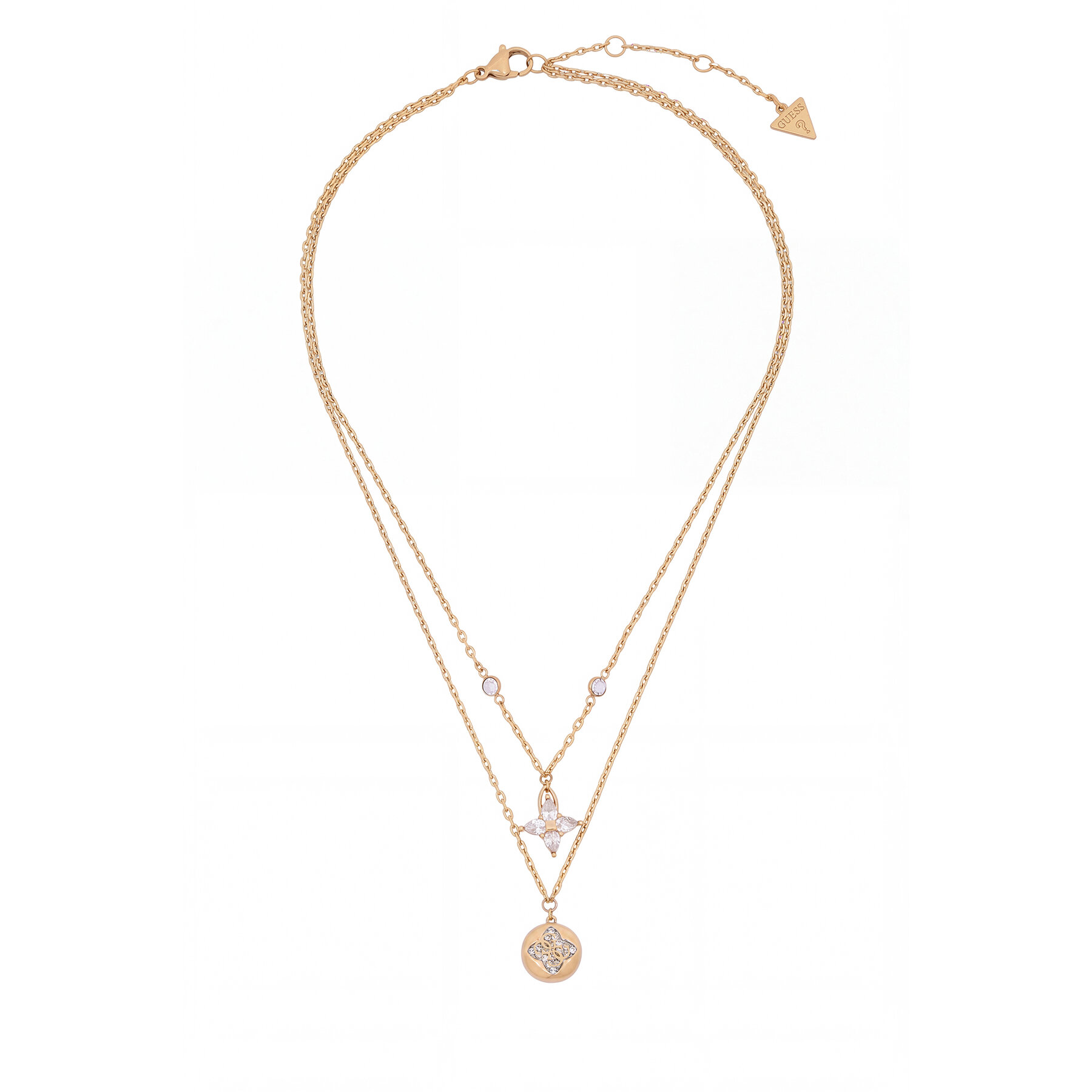 Náhrdelník Guess JUBN06 468JW Zlatá