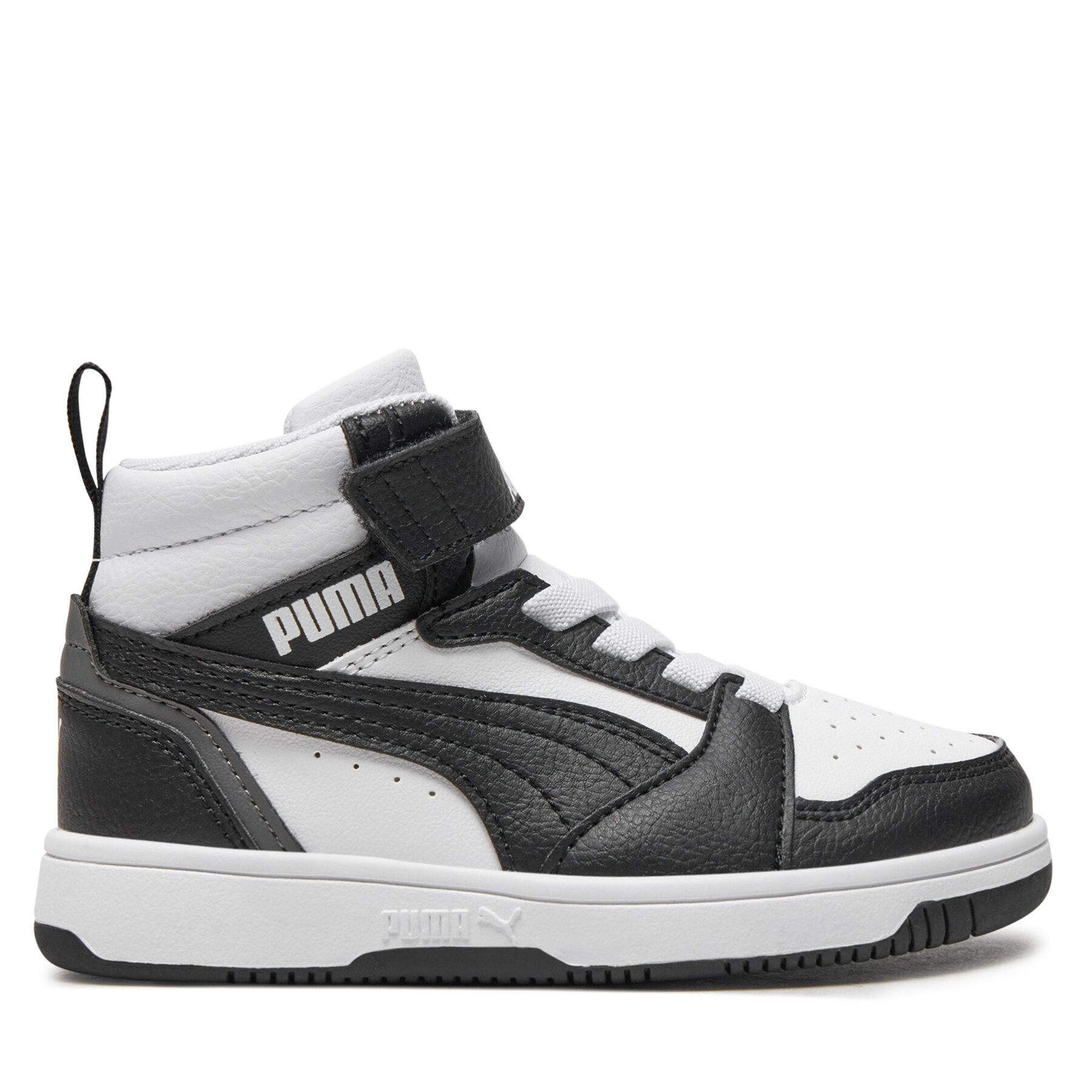 Unisex dieťa Sneakersy Puma, Rozmer: 28, Biela, Rebound V6 Mid Ac+ Ps 393832 01