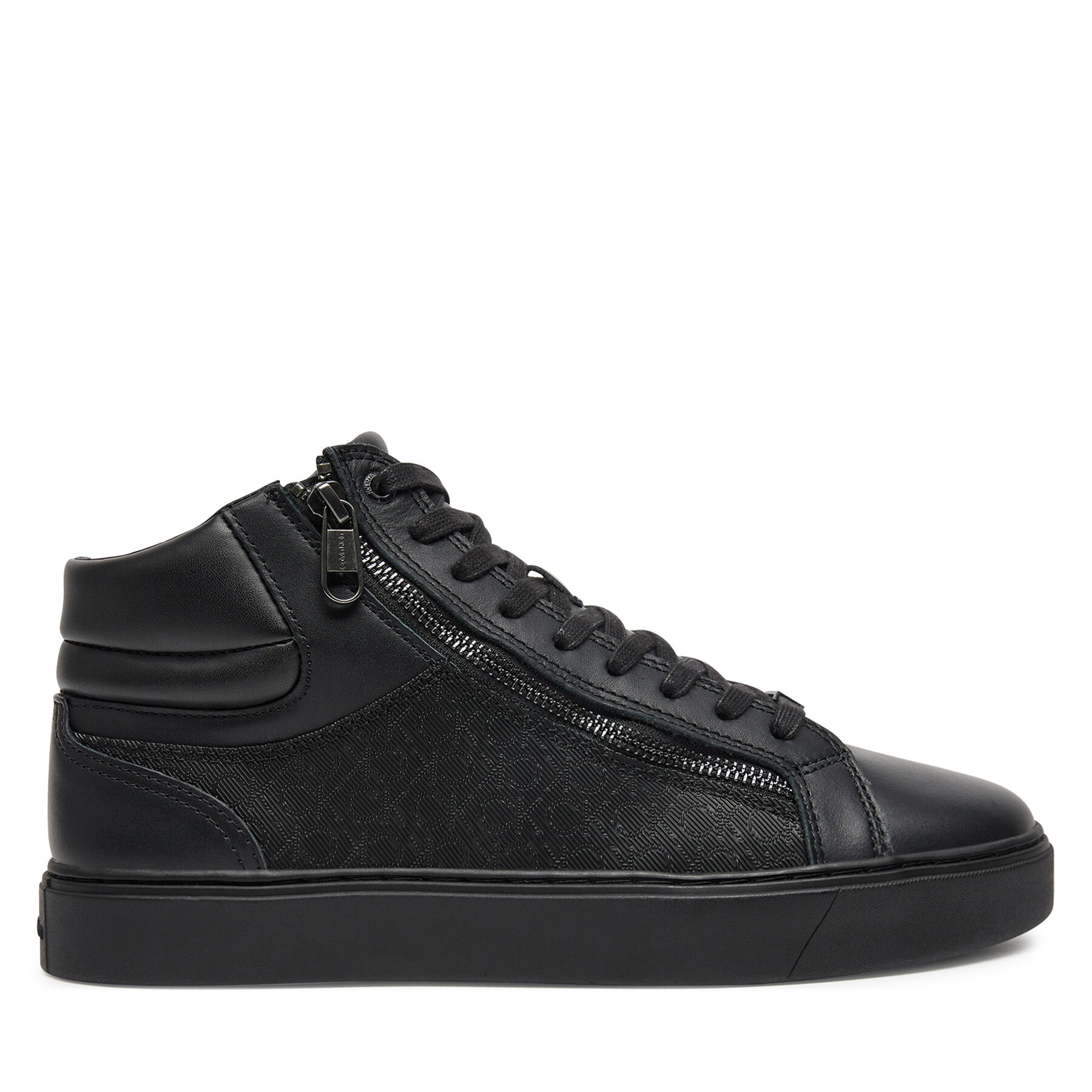 Sneakers Calvin Klein High Top Lace Up W/Zip Rubb HM0HM01269