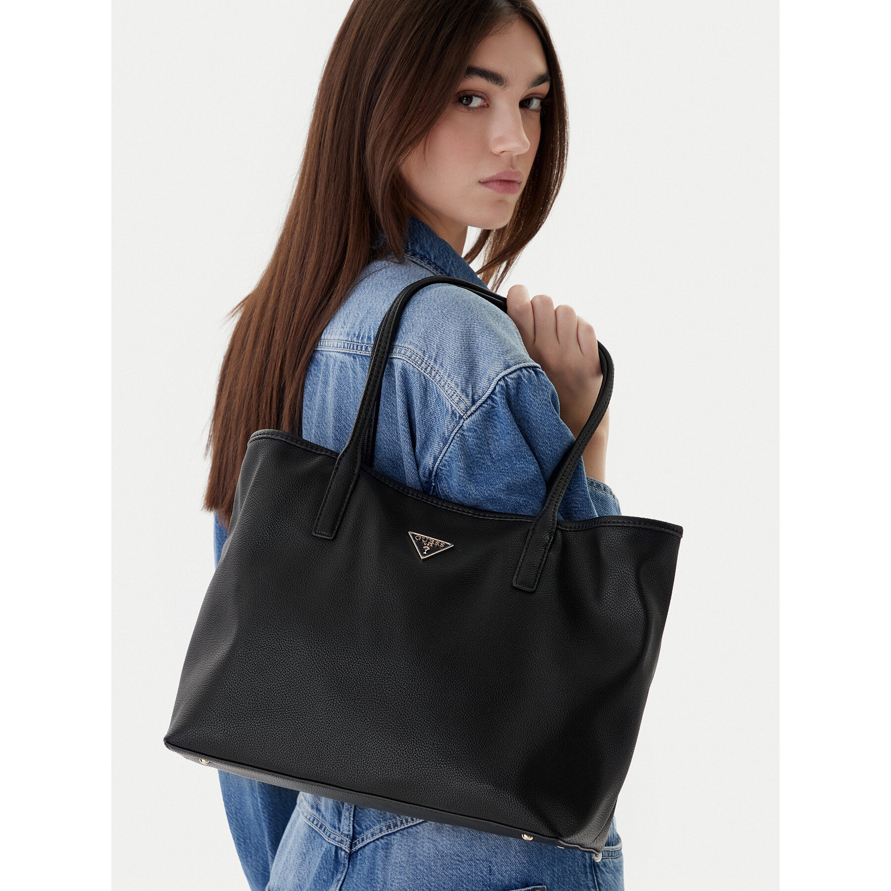 Geantă Guess Victtoria HWEVG9 51428 Negru