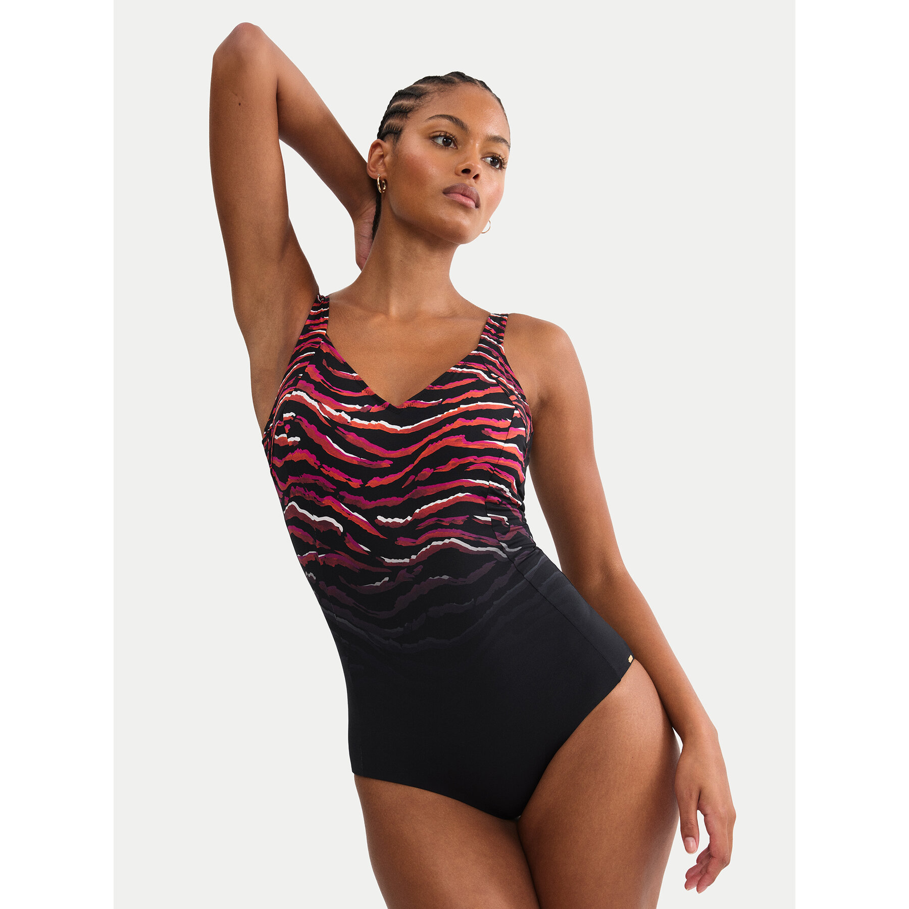 Triumph Badeanzug Summer Wild 10226589 Schwarz