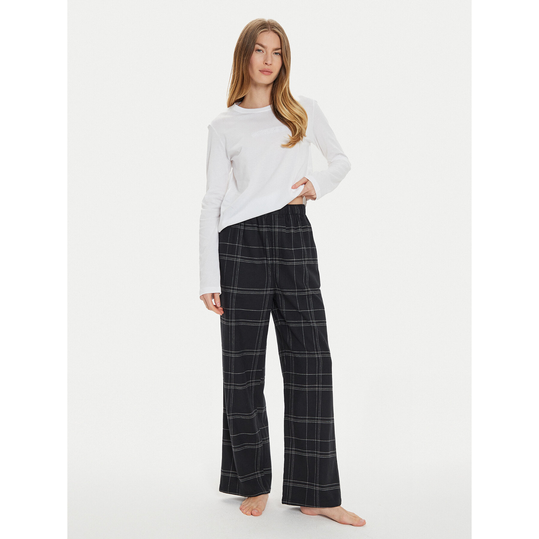 Calvin Klein Underwear Pizsama 000QS7420E Színes Relaxed Fit
