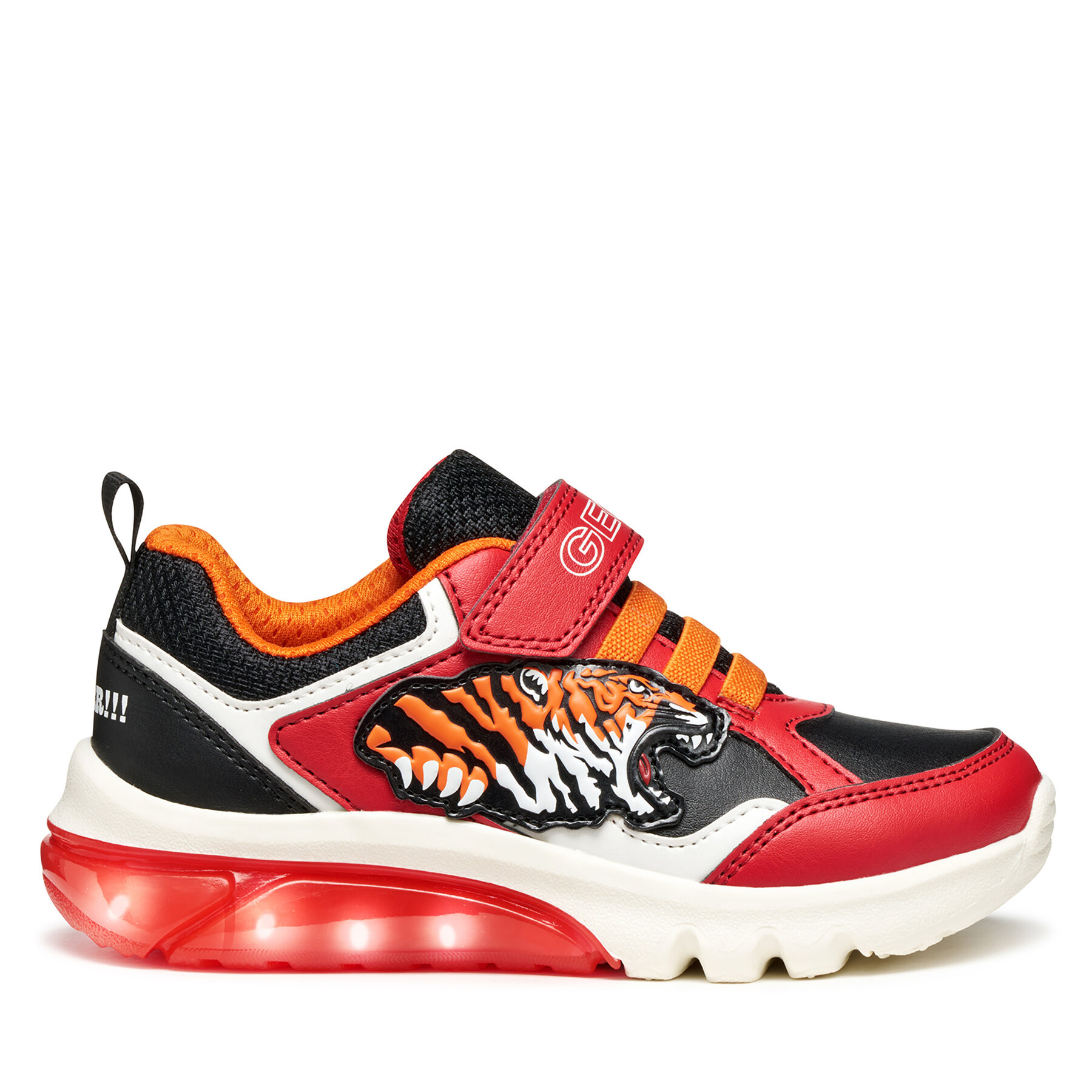 Sneakersy Geox J Ciberdron J56LBB 054CE C0020 M Červená