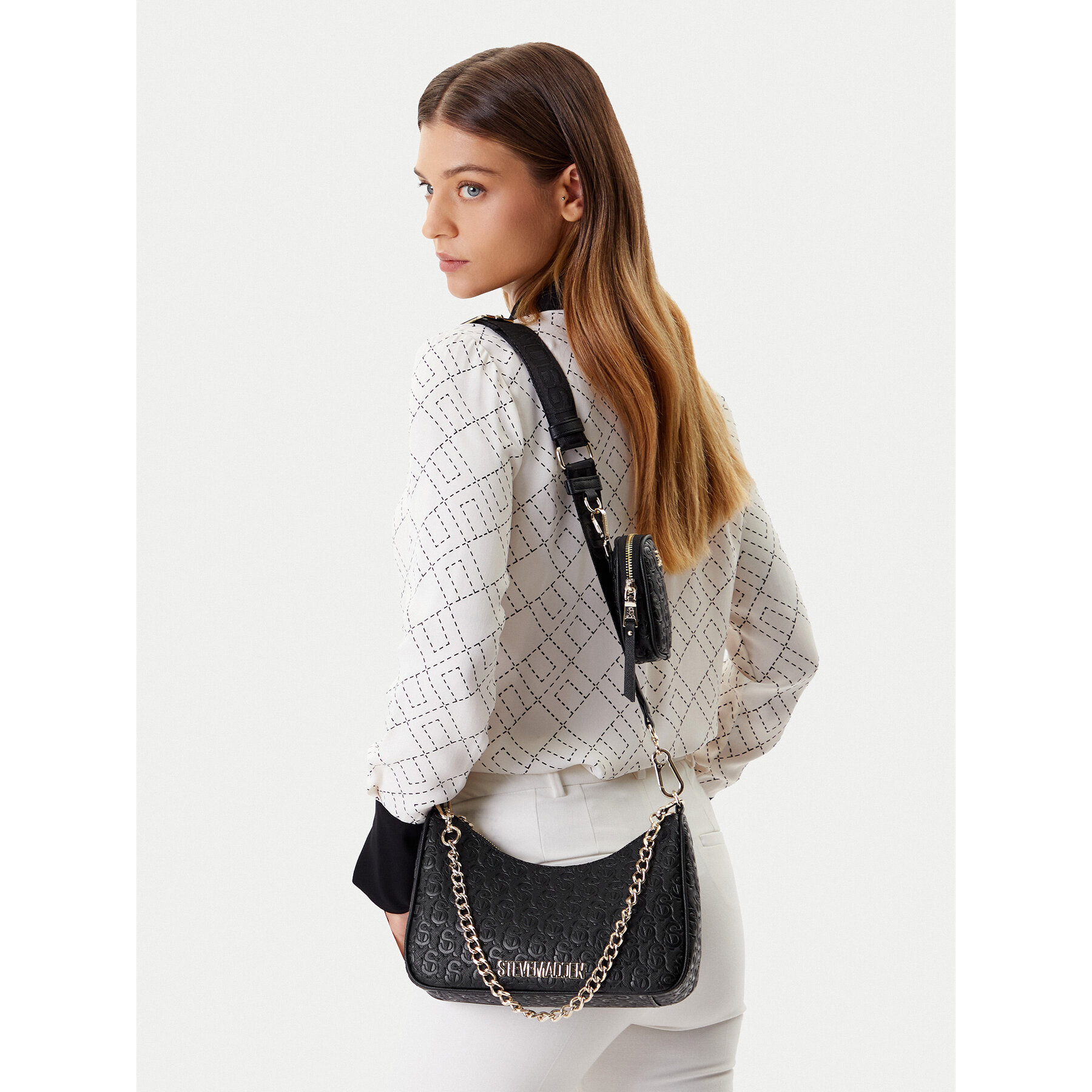 Дамска чанта Steve Madden Bvice-E SM13001637 Черен