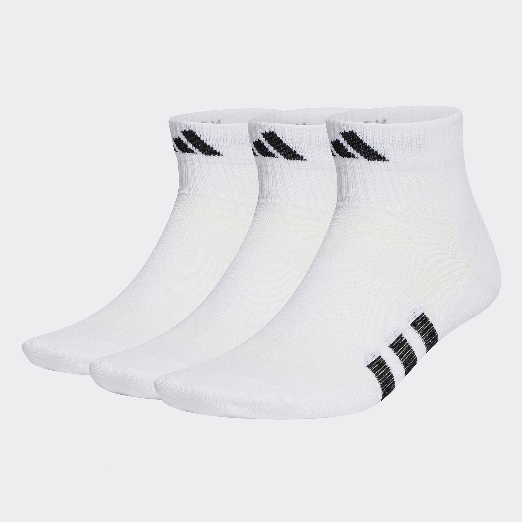 Ponožky Vysoké Unisex adidas Performance Light Mid-Cut Socks 3 Pairs HT3445 Biela