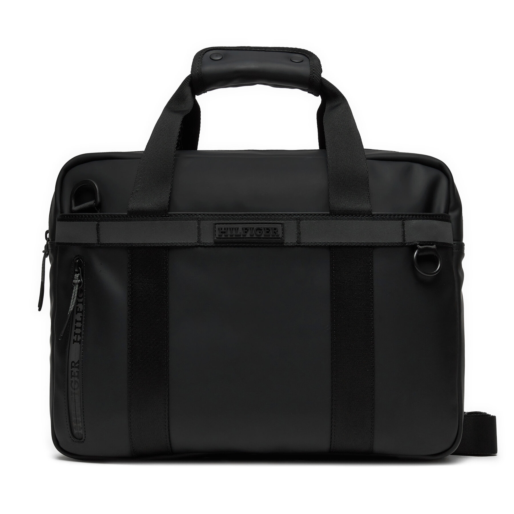 Taška na laptop Tommy Hilfiger AM0AM12745 Čierna