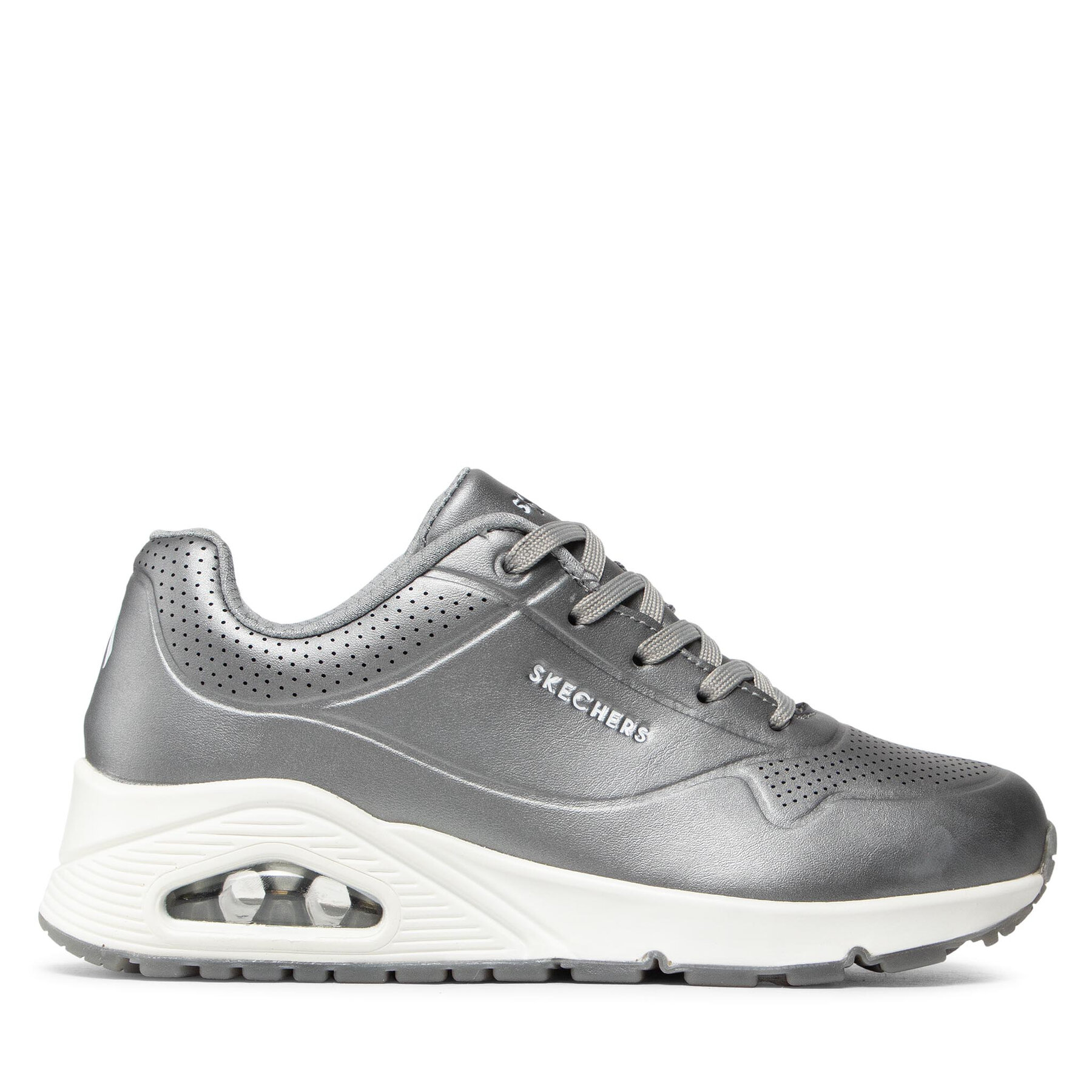  Sportcipők Skechers Rose Bold 73691/GUN Ezüst akciós termékkép 1