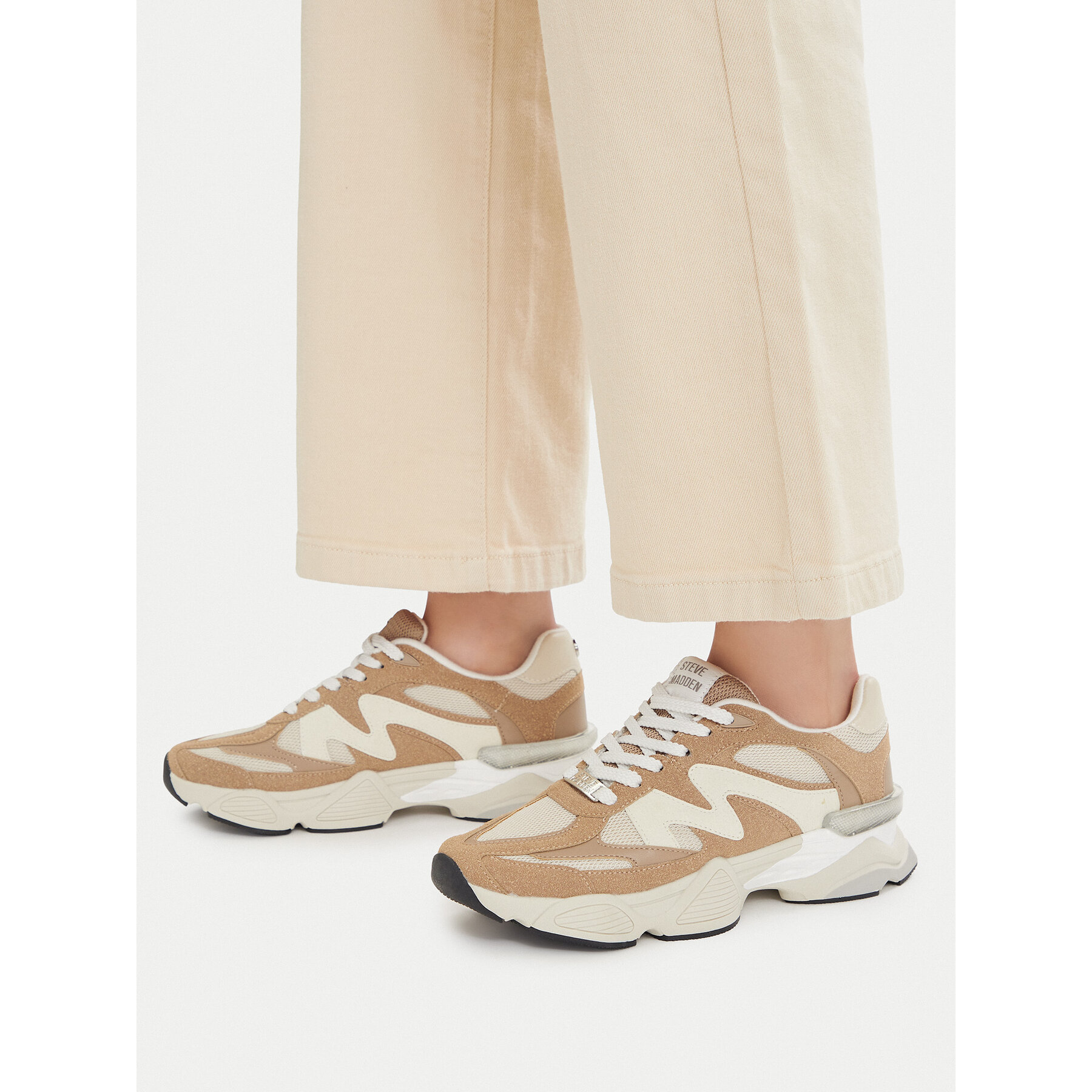 Superge Steve Madden Sebi 11005324 Rjava