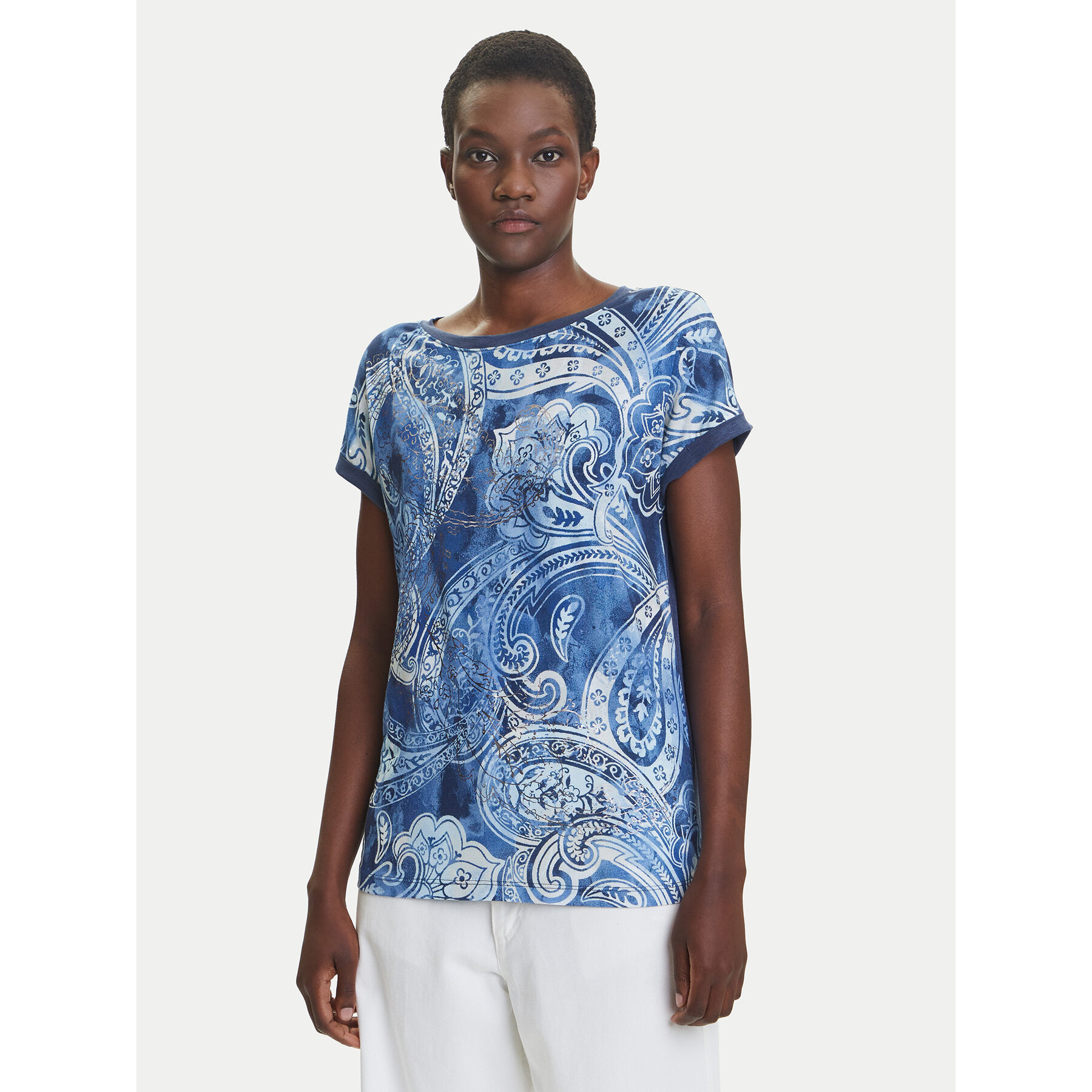 Olsen Olsen T-Shirt 11105117 Μπλε Regular Fit