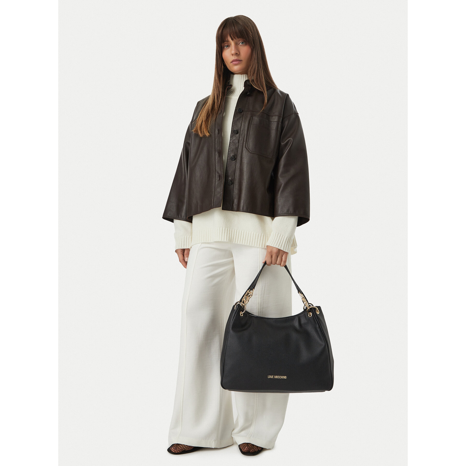 Torbica LOVE MOSCHINO JC4014PP1PLB0000 Crna