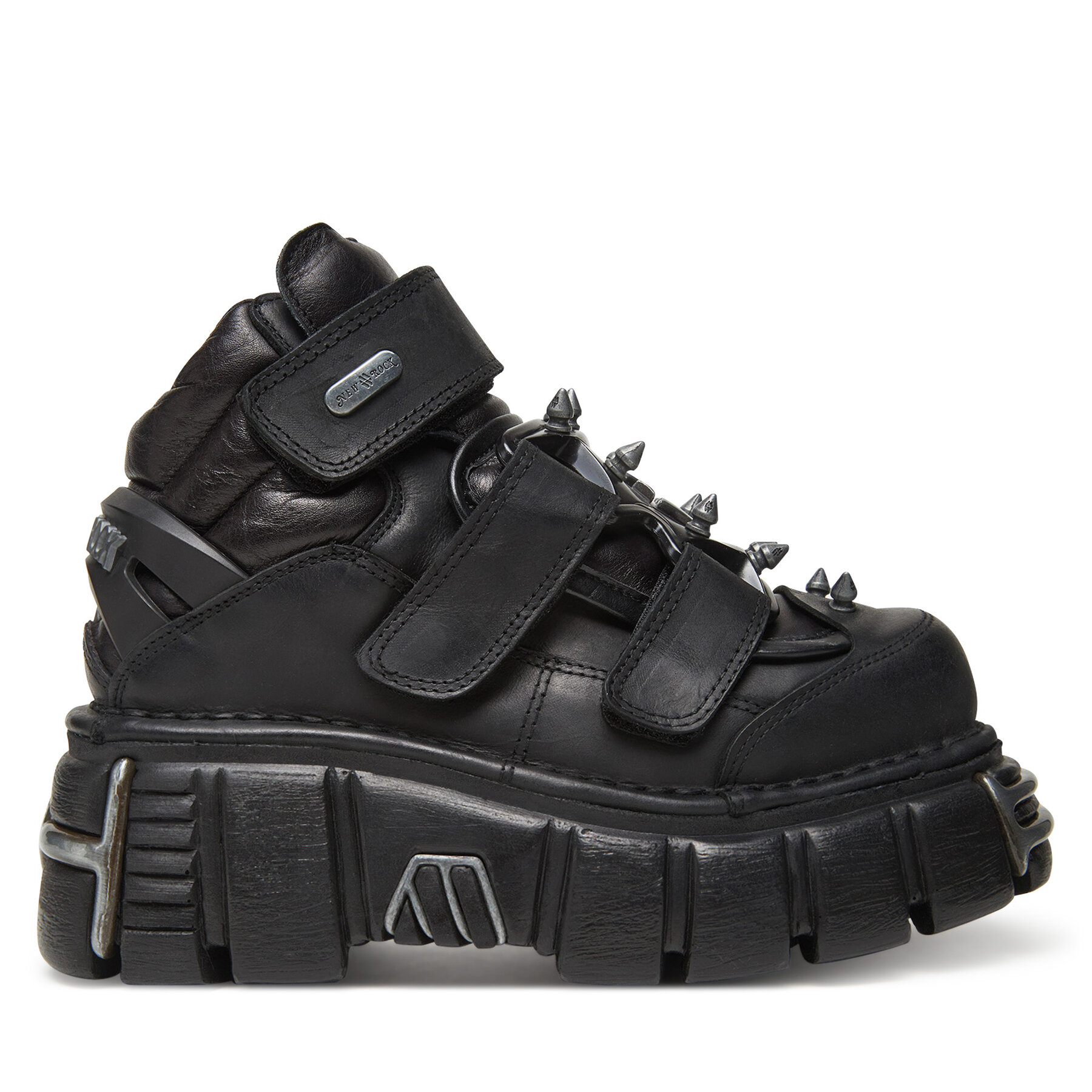 Donna Stivaletti NEW ROCK, Taglia 37, Nero, M-285C-S1, taglia : 37