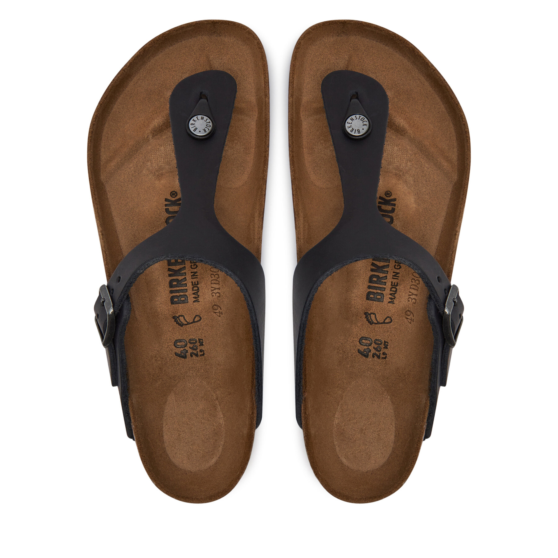 Japonke Birkenstock Gizeh Bs 845251 Črna