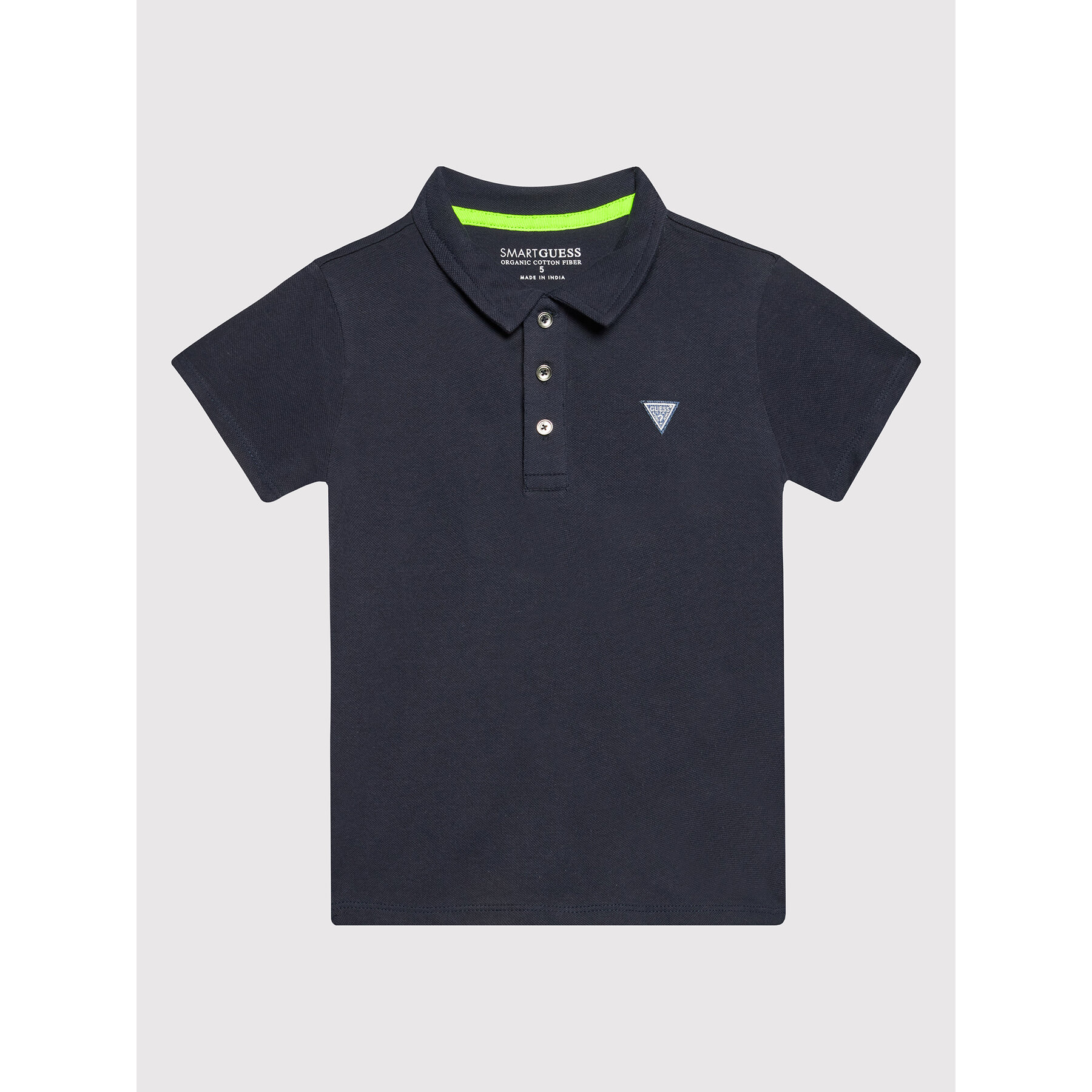 Guess Polo N2GP03 KAPY0 Σκούρο μπλε Regular Fit