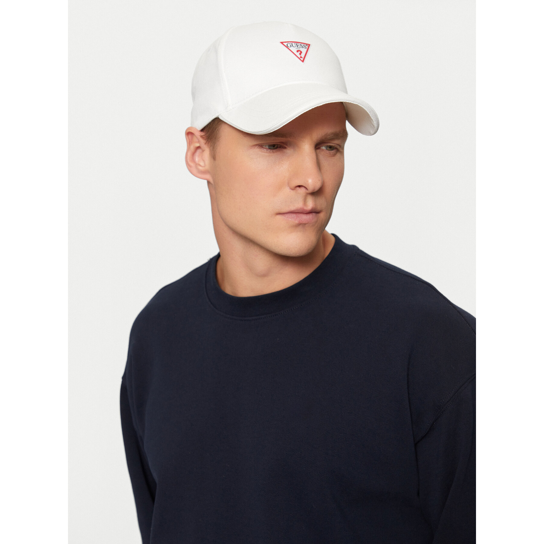 Șapcă Guess M3YZ22 WBN60 Alb