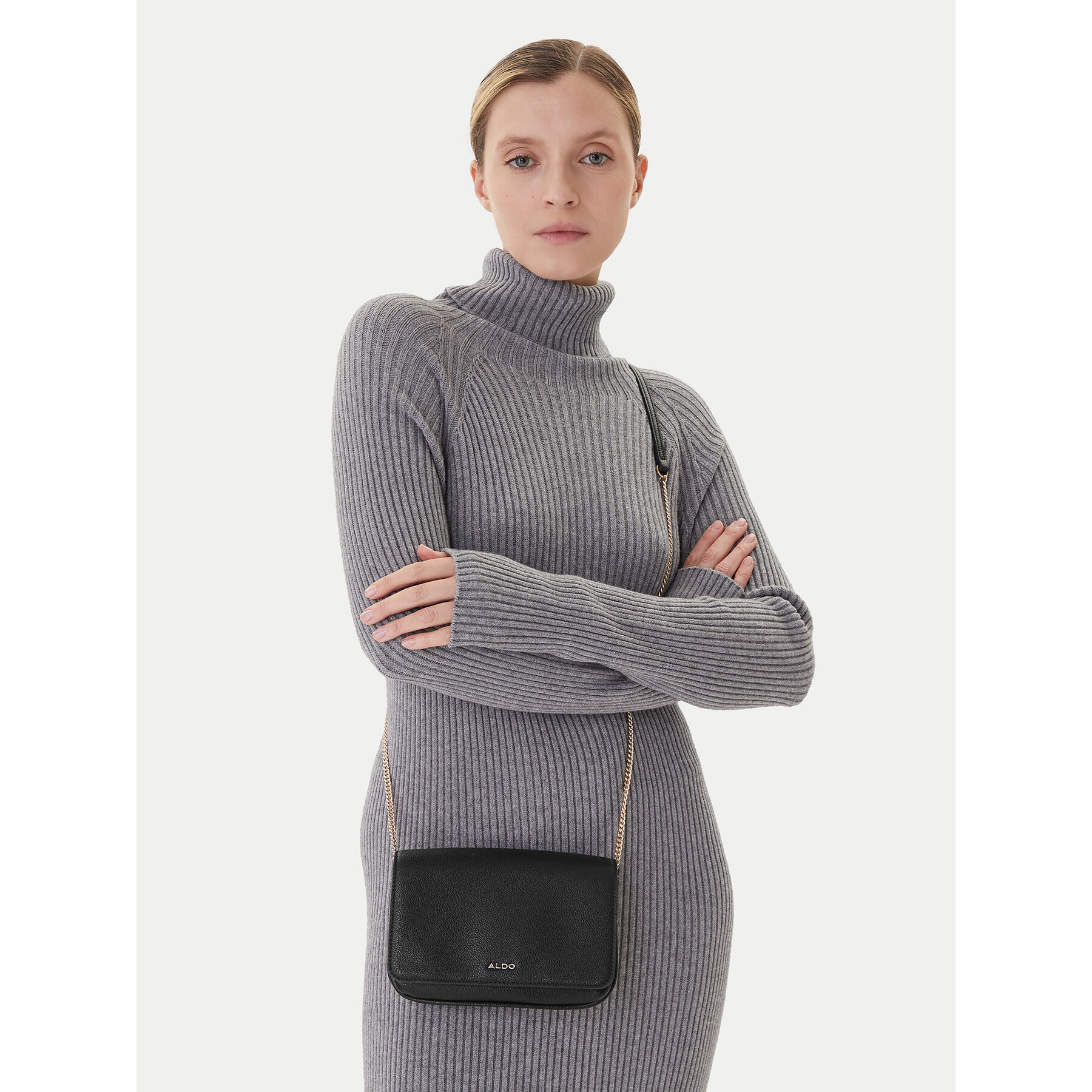 Дамска чанта Aldo Riverly 14143648 Черен