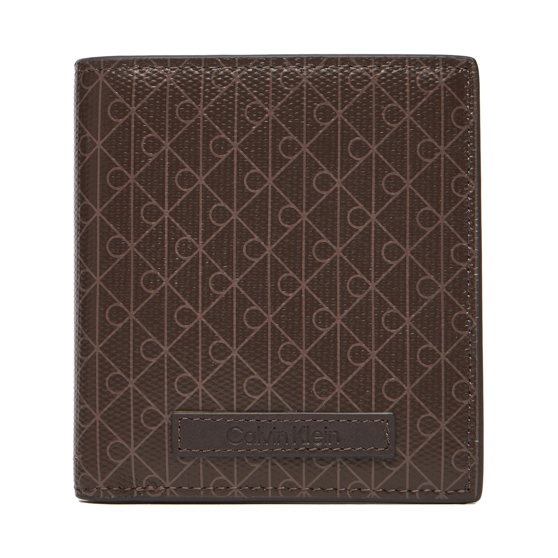 Πορτοφόλι Calvin Klein Coated Ns Slim Billfold LV04D1084G Καφέ
