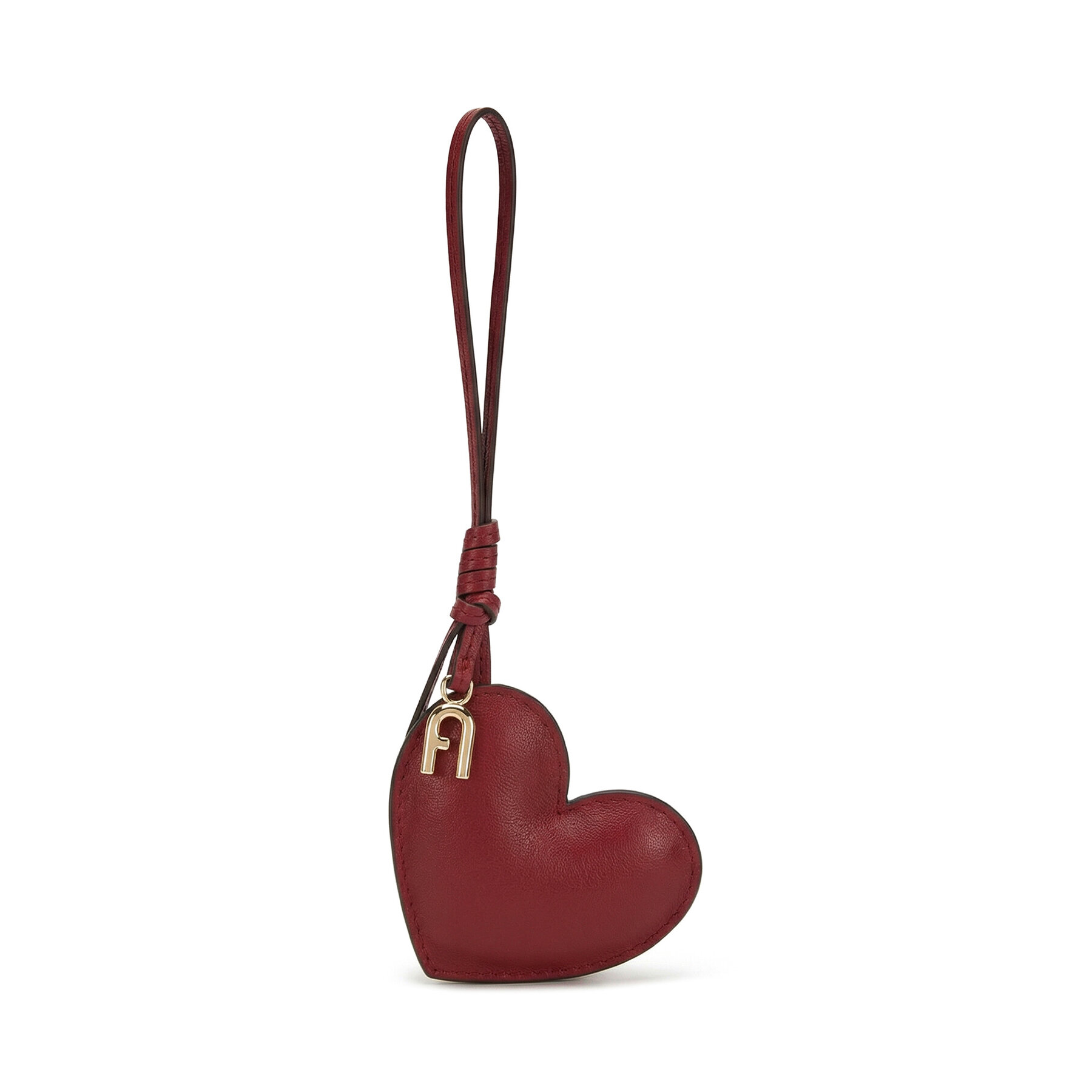 Prívesok Furla Padded Heart WK00553 BX2269 CN 0053S Bordová
