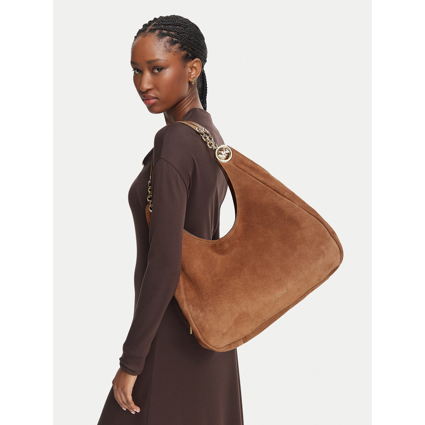 Geantă MICHAEL Michael Kors Ellie 30F6GEJE7S Maro