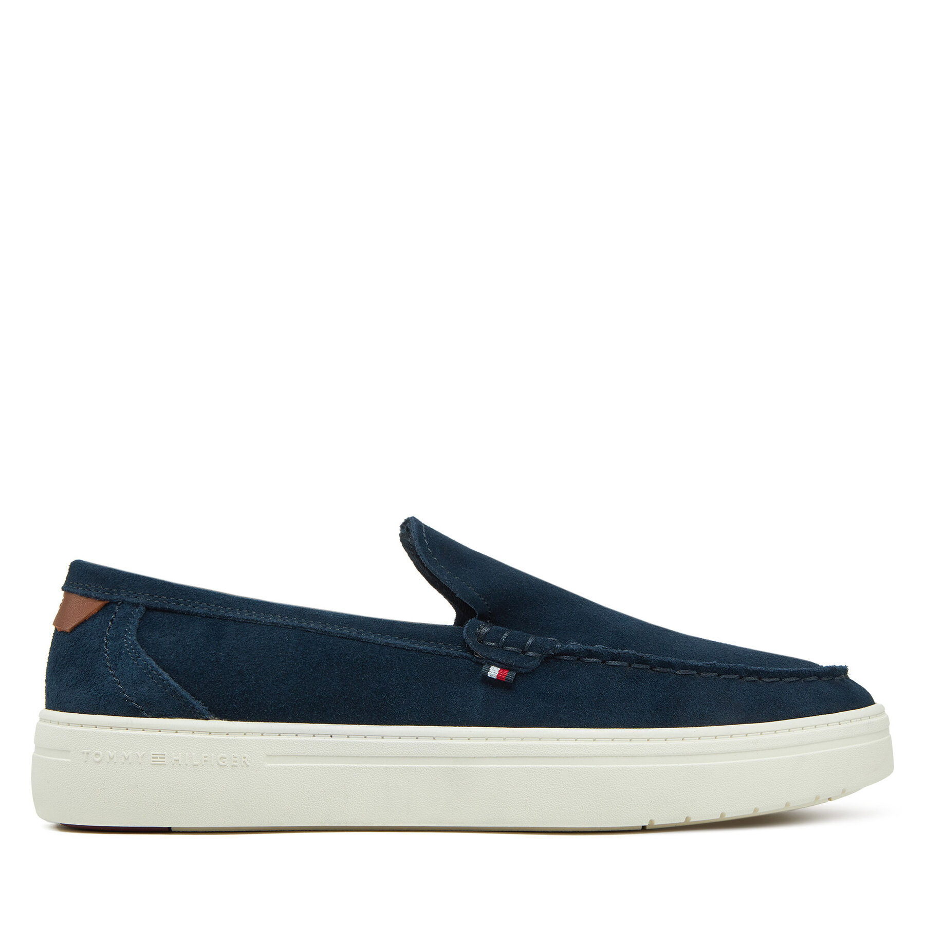 Tommy Hilfiger Herren Mokassins, Schuhgröße 44, Dunkelblau, FM0FM05354