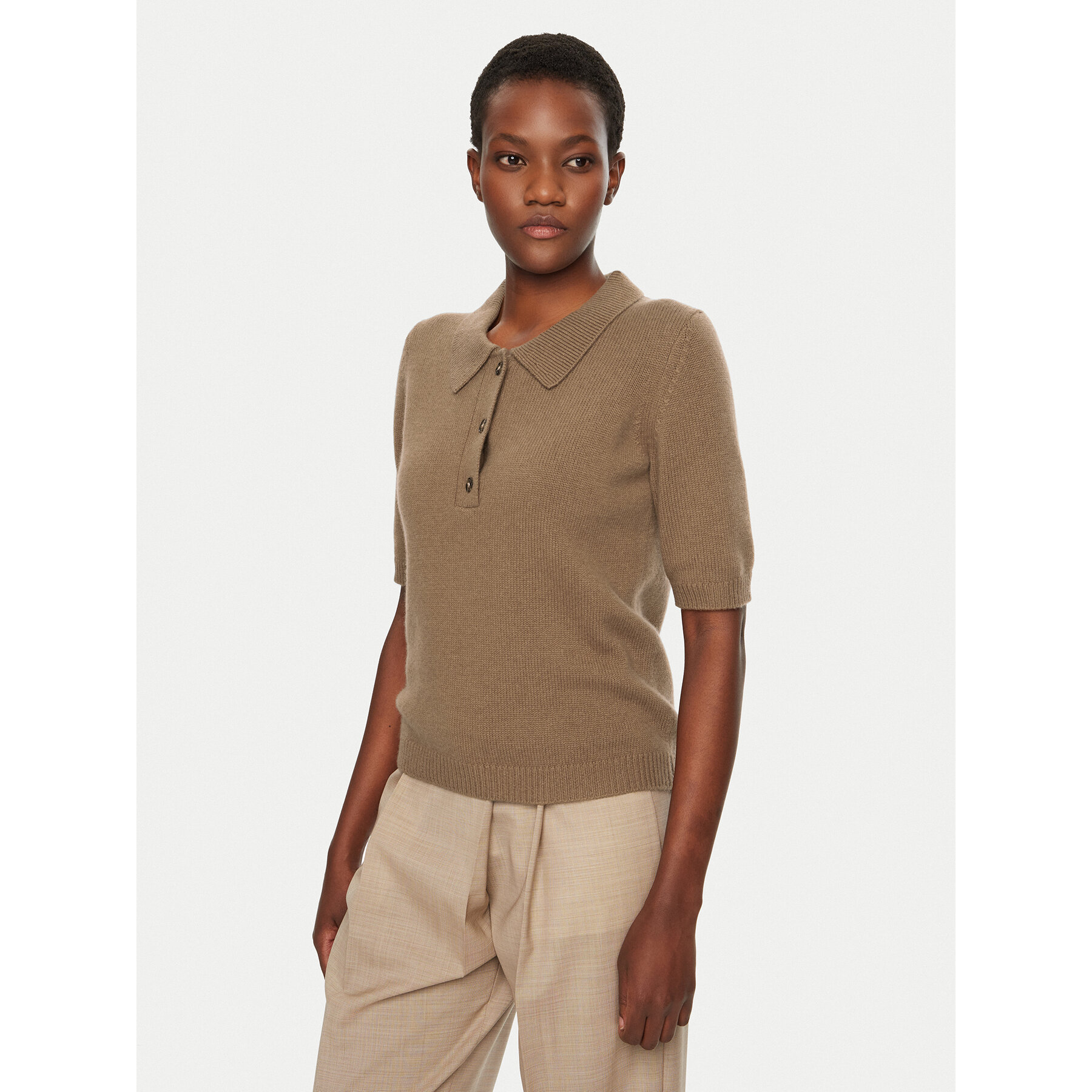 Herskind Polo Alberto 5417974 Marrone Regular Fit