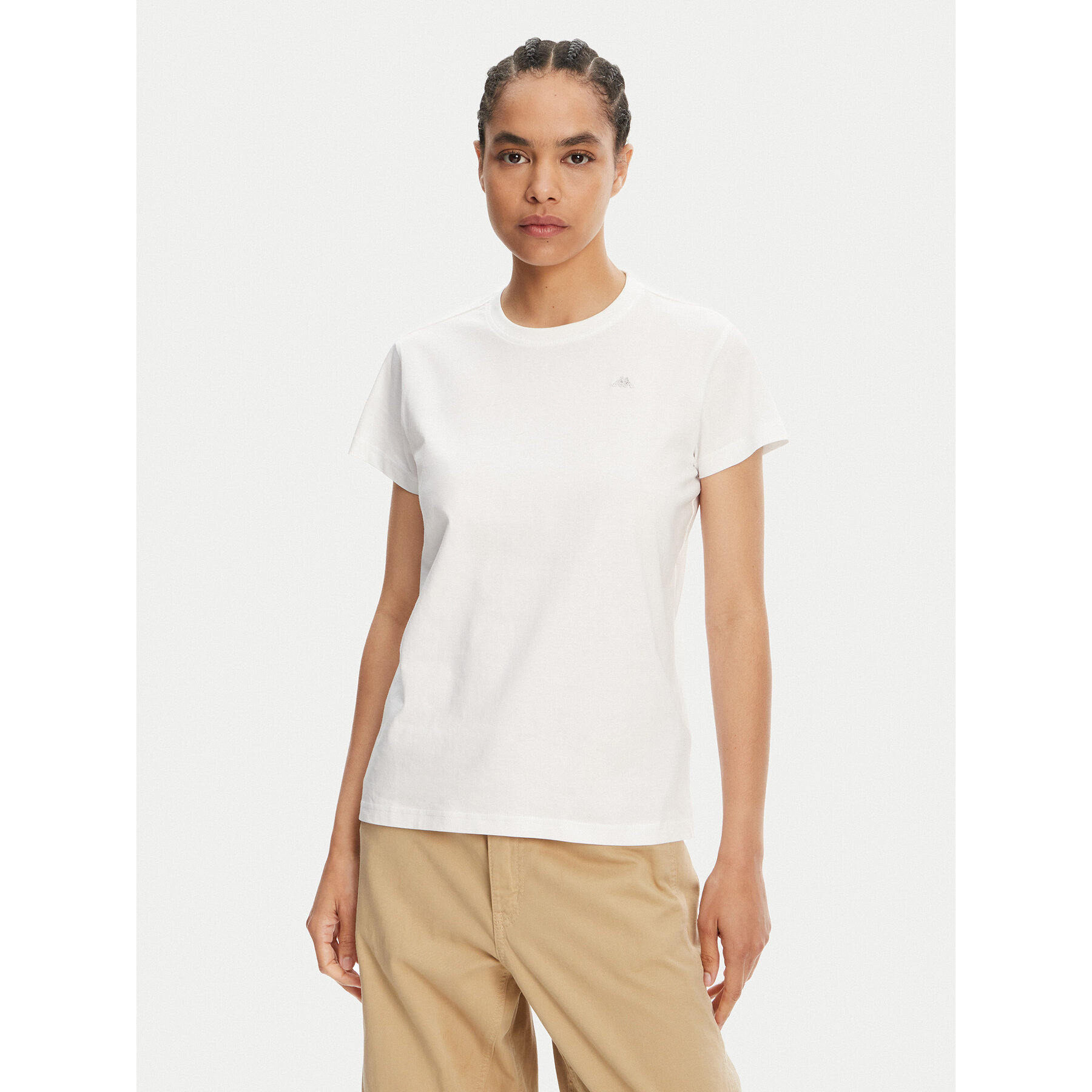 Robe di Kappa Póló Katie 62115RW Fehér Regular Fit