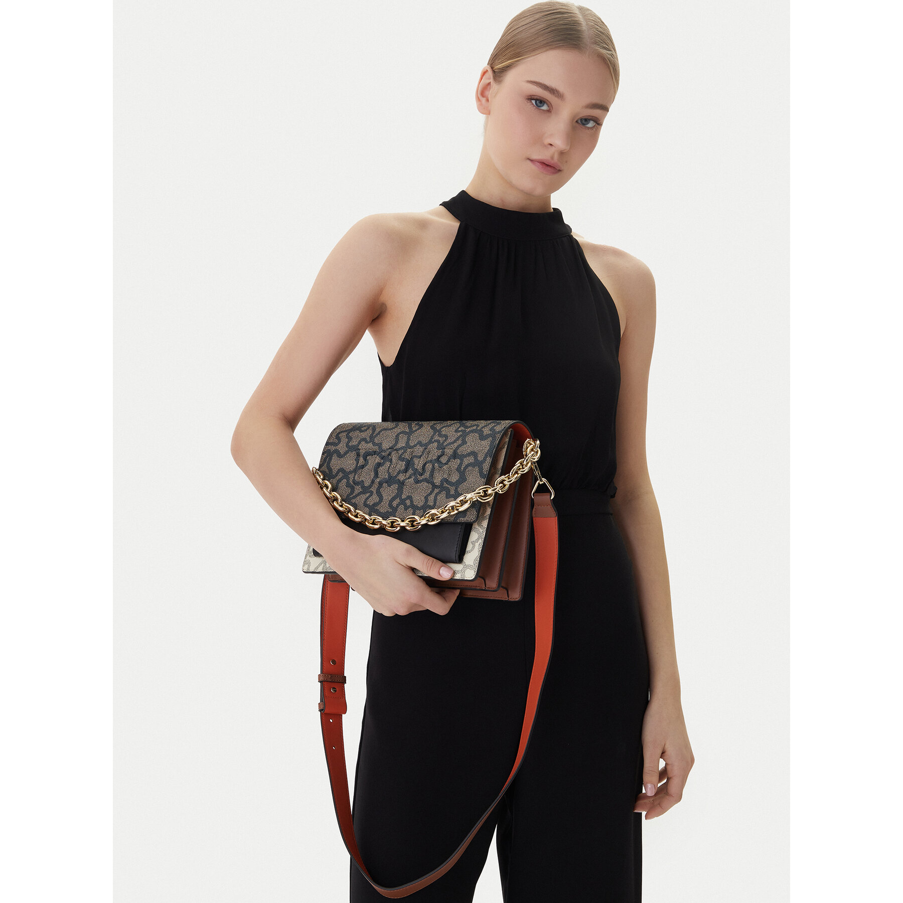 Дамска чанта TOUS Audre 2001799554 Кафяв