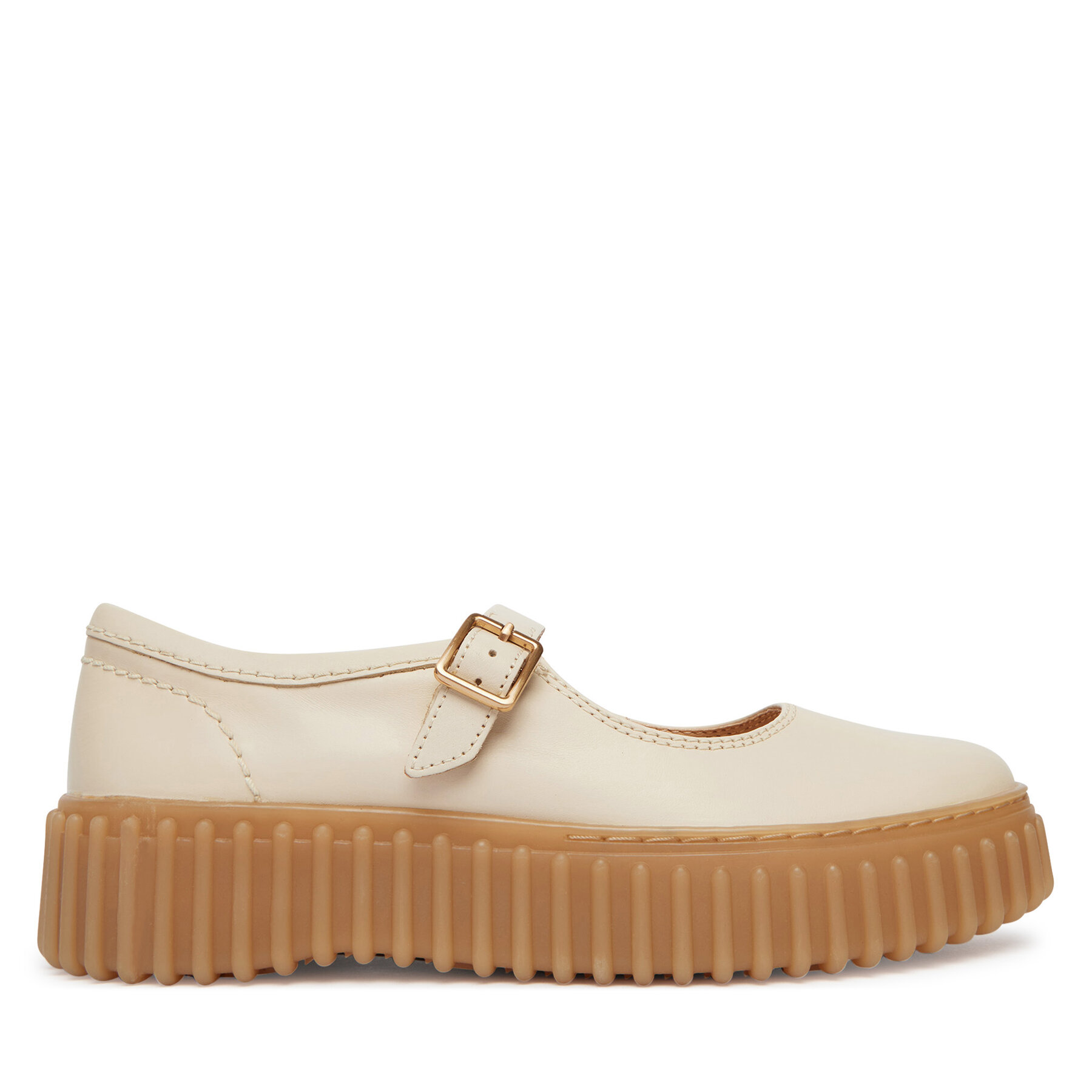 Κλειστά παπούτσια Clarks Torhill Jane 26186305 Εκρού