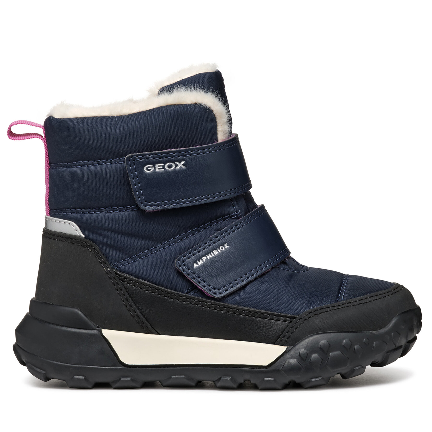 Bottes de neige Geox J Trekkyup Boy B Abx J46MBE 0MEFU C4J9B D Bleu