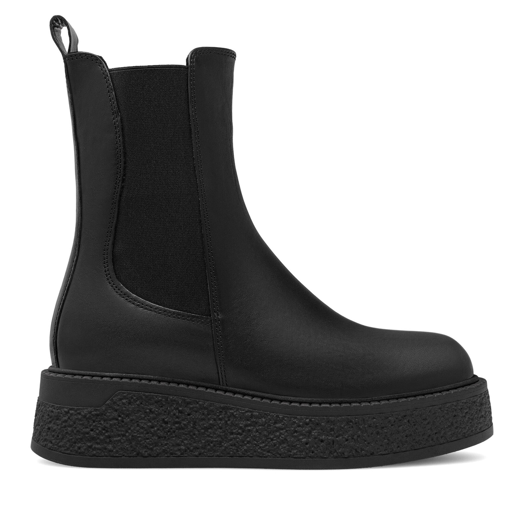 Botines Chelsea Badura BIBAO-0701 Negro
