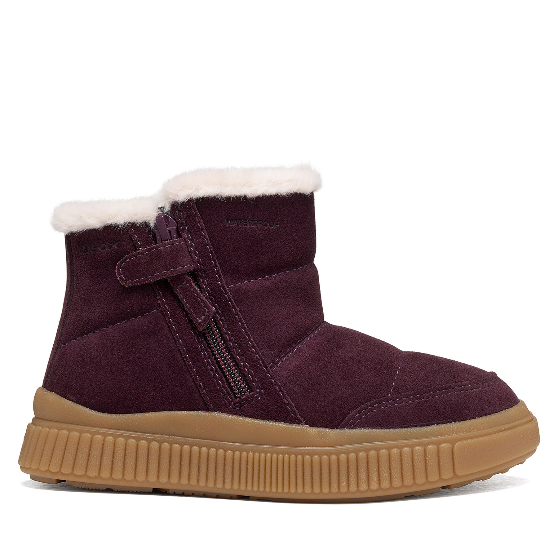 Cizme de zăpadă Geox J Laquinny Girl Wpf J66NFA 00022 C7357 M Vișiniu