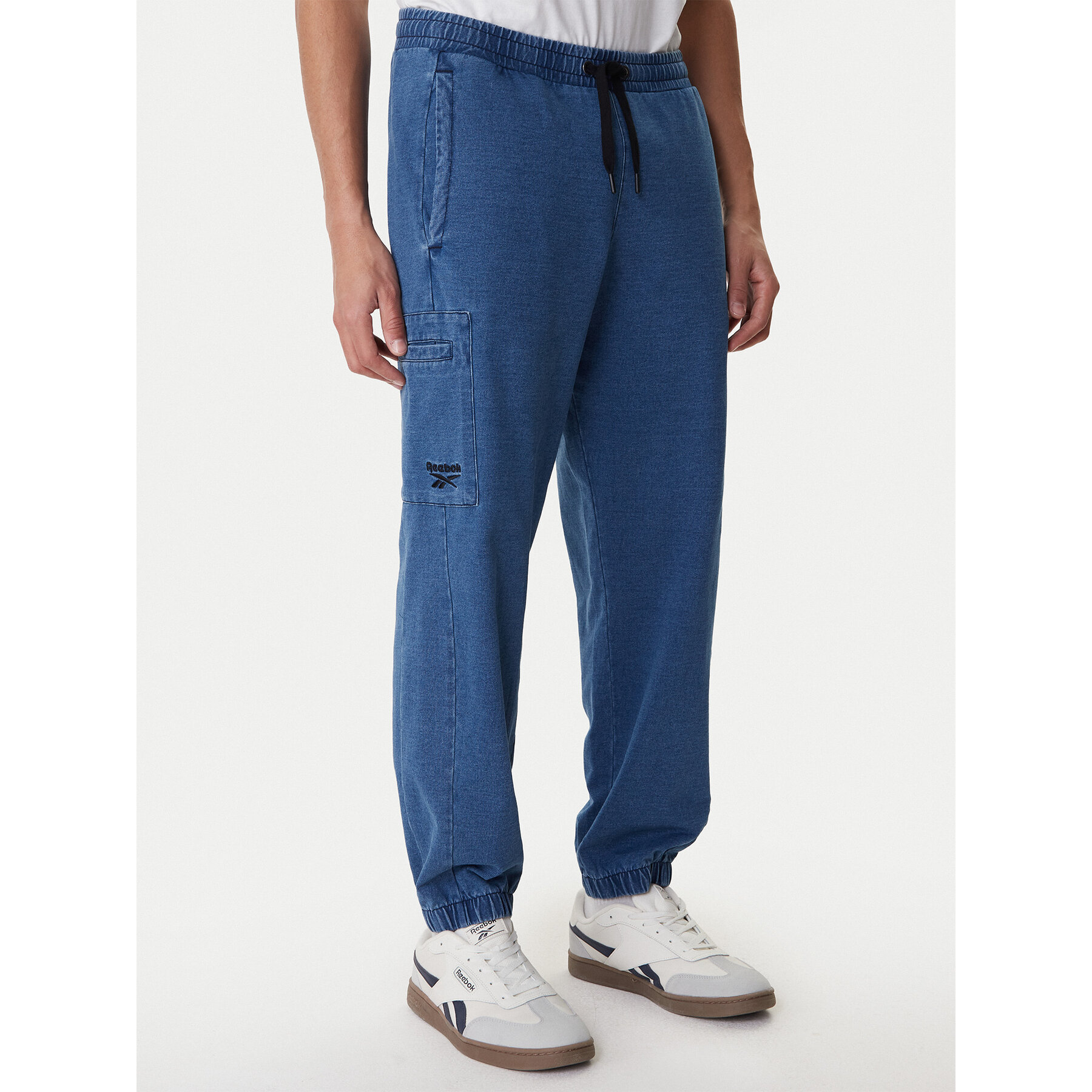 Reebok Donji dio trenerke Ambrose RK25543CCM Plava Regular Fit