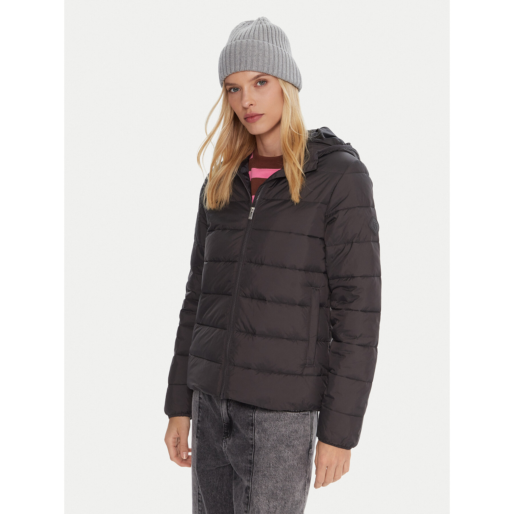 Roxy Übergangsjacke Wind ERJJK03691 Grau Regular Fit