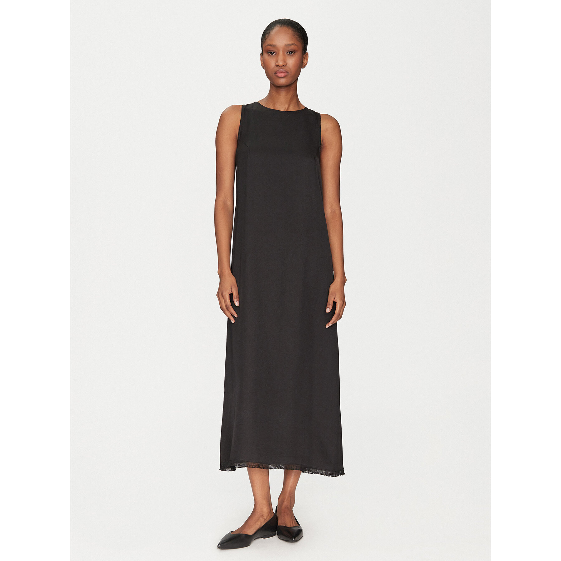 Marella Sommerkleid Jumcos 2515221111 Schwarz Regular Fit