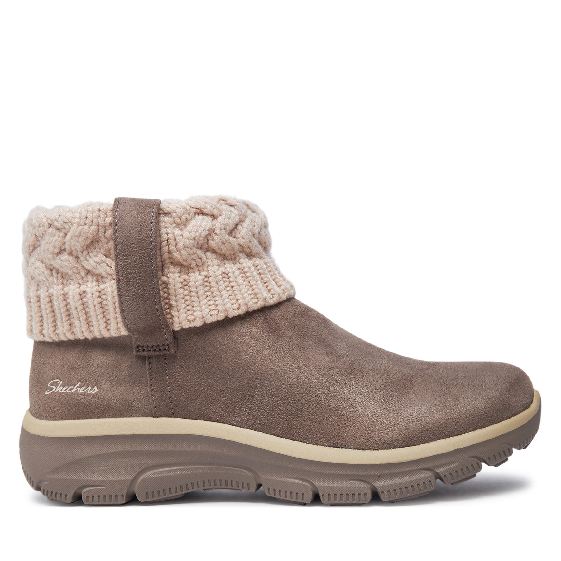 Členková obuv Skechers Easy Going Cozy 167401/TPE Hnedá