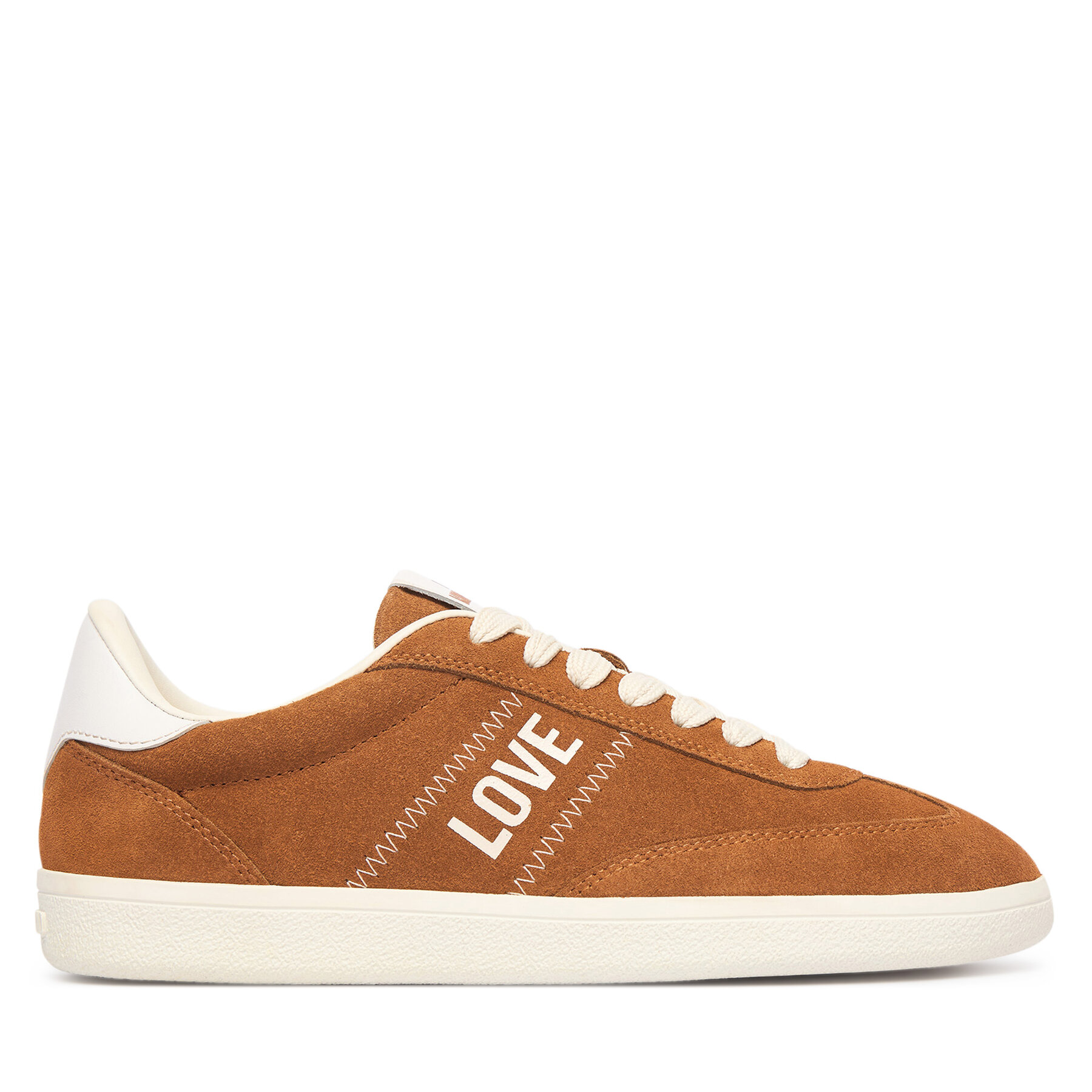 Tenisice LOVE MOSCHINO JA15272G1PIG0210 Svijetlo smeđa