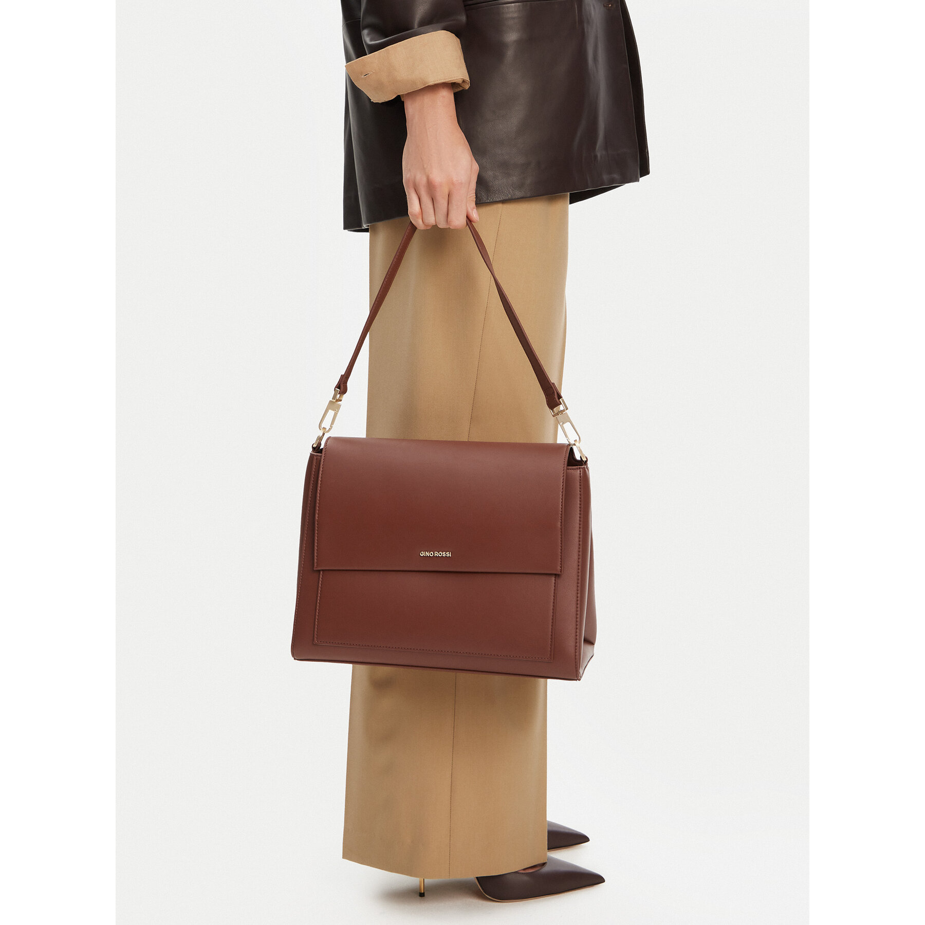 Borsetta Gino Rossi C-NAILA-LDA8079 Marrone