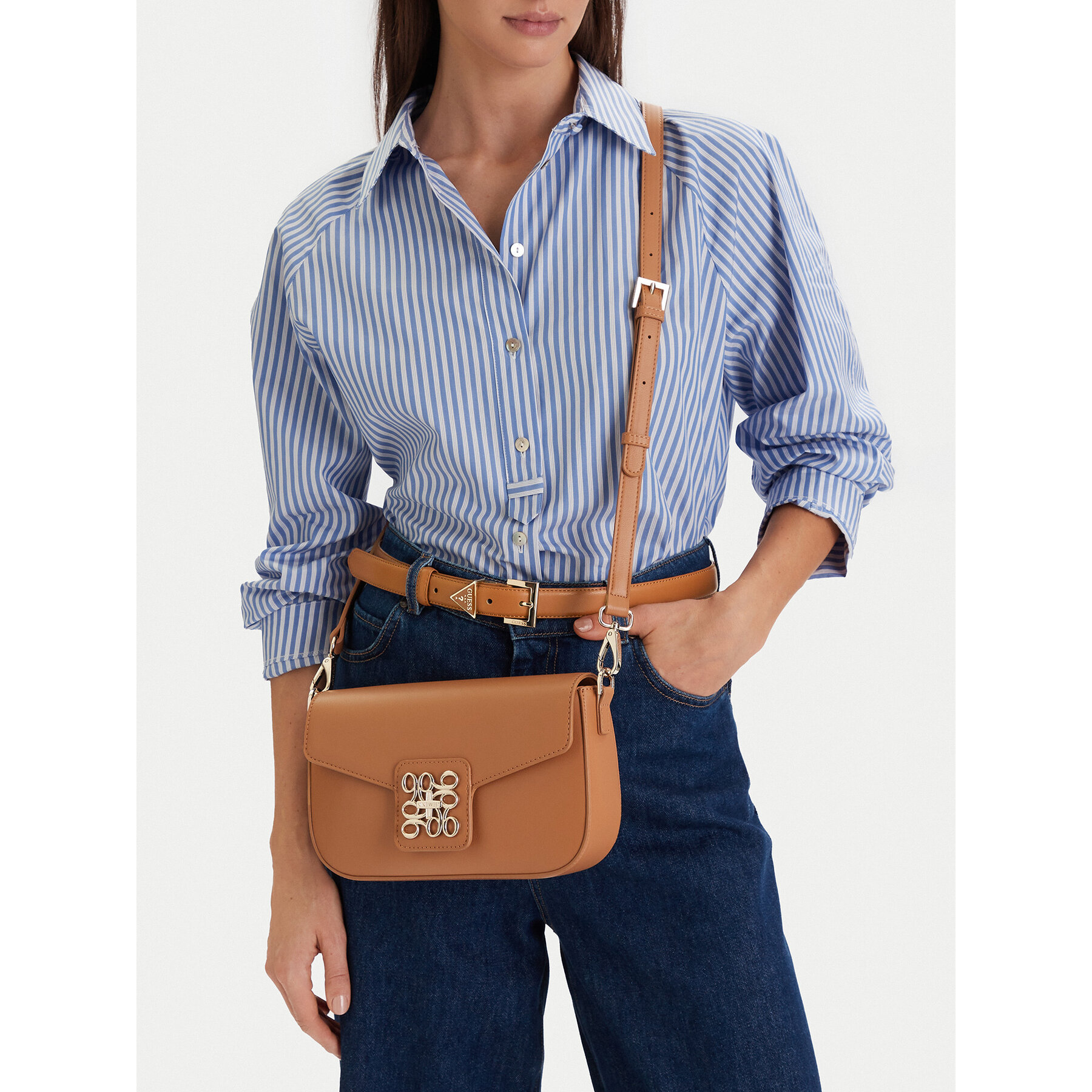 Ročna torba Nine West CEO-Celest-LDA8444 Rjava