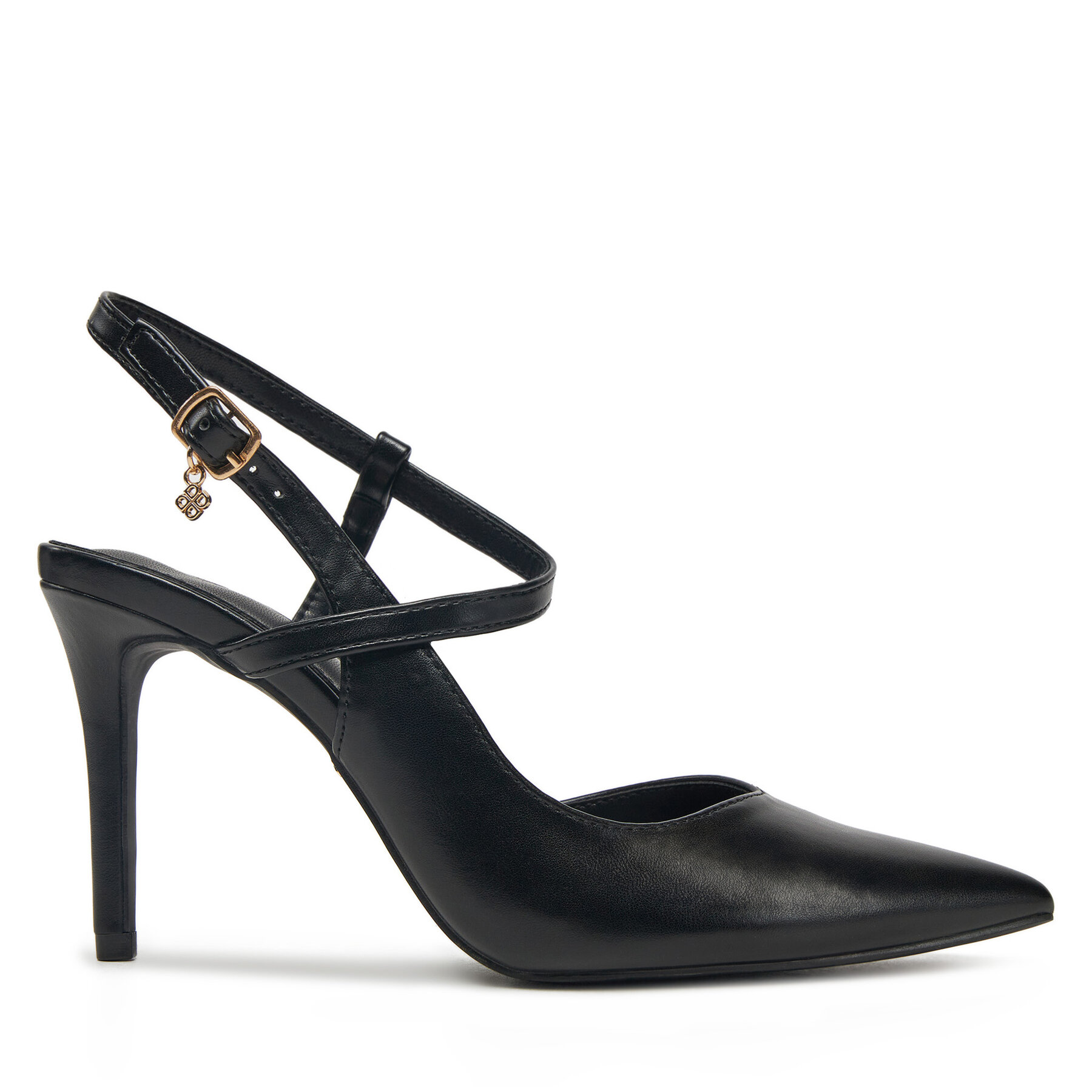 Pantofi cu toc subțire DeeZee DF-82780-11 Negru