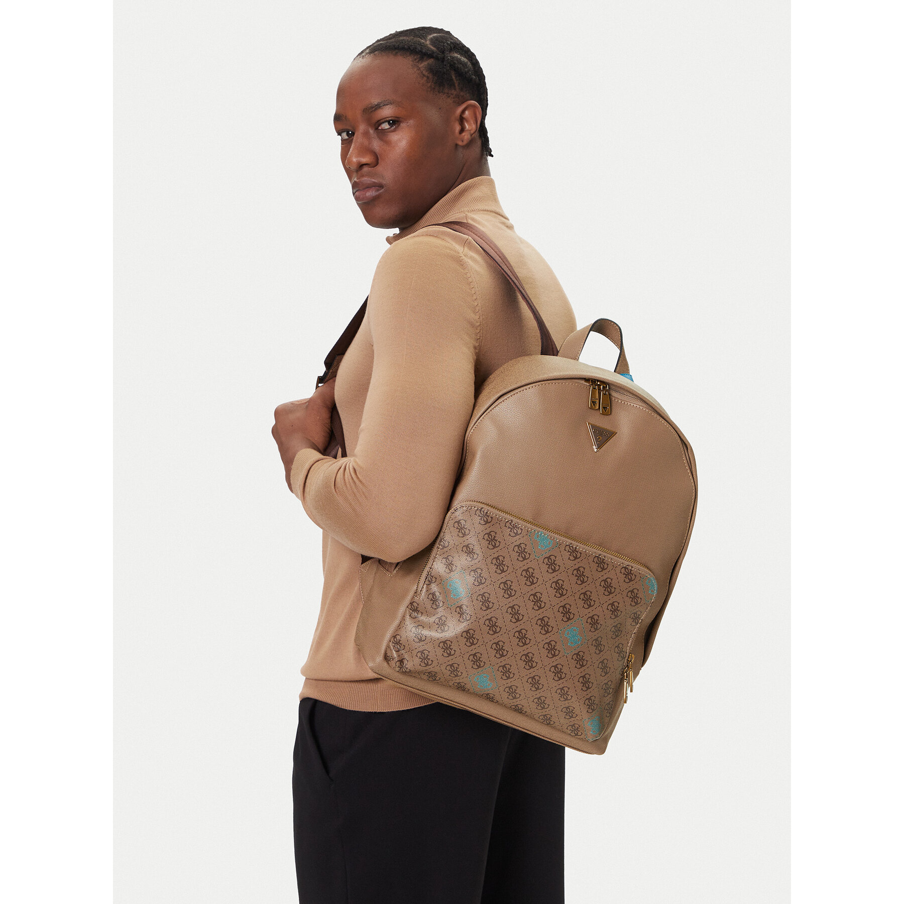 Ruksak Guess HMMICT P5411 Hnedá