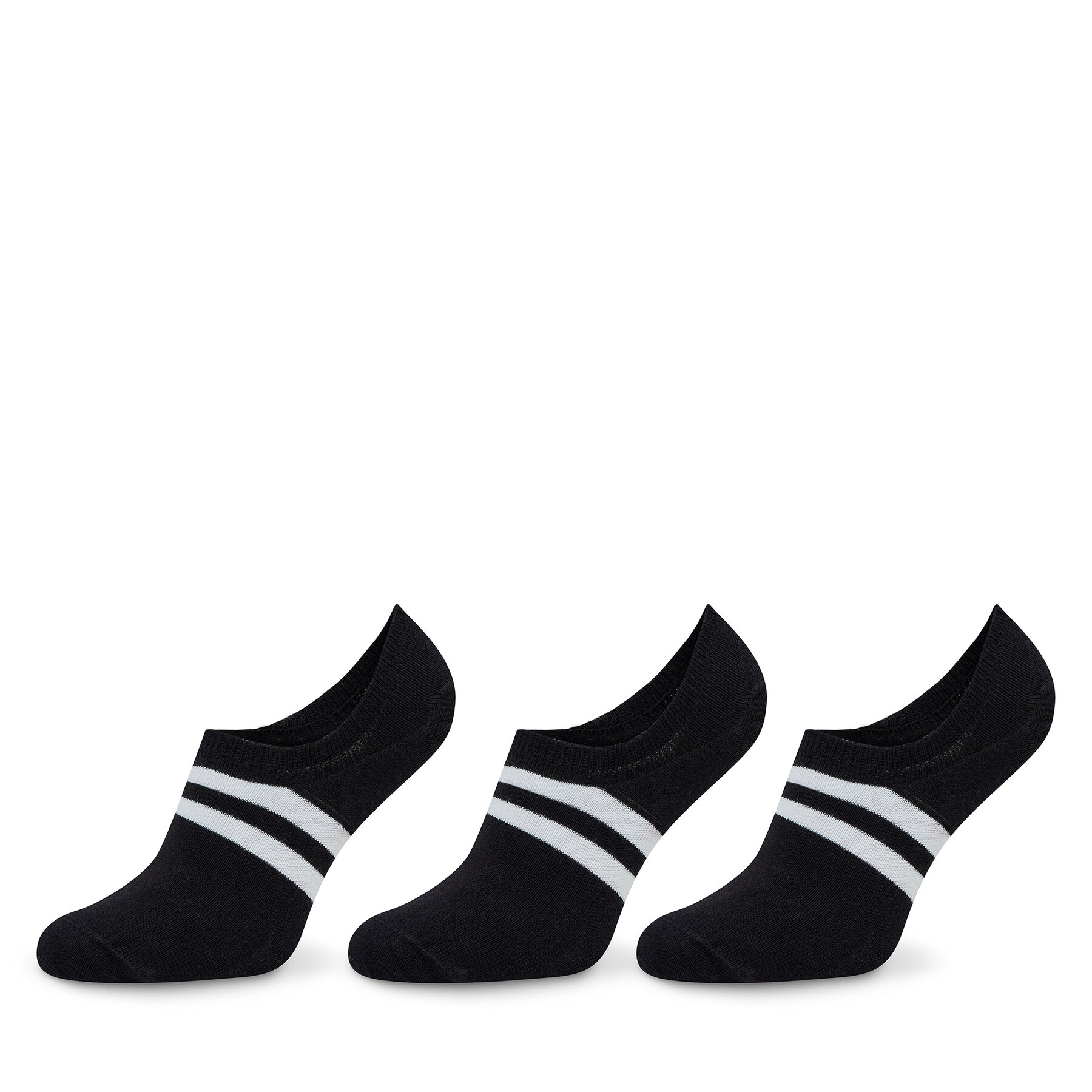 Set od 3 para unisex visokih čarapa Pepe Jeans PMU30021 Black 999