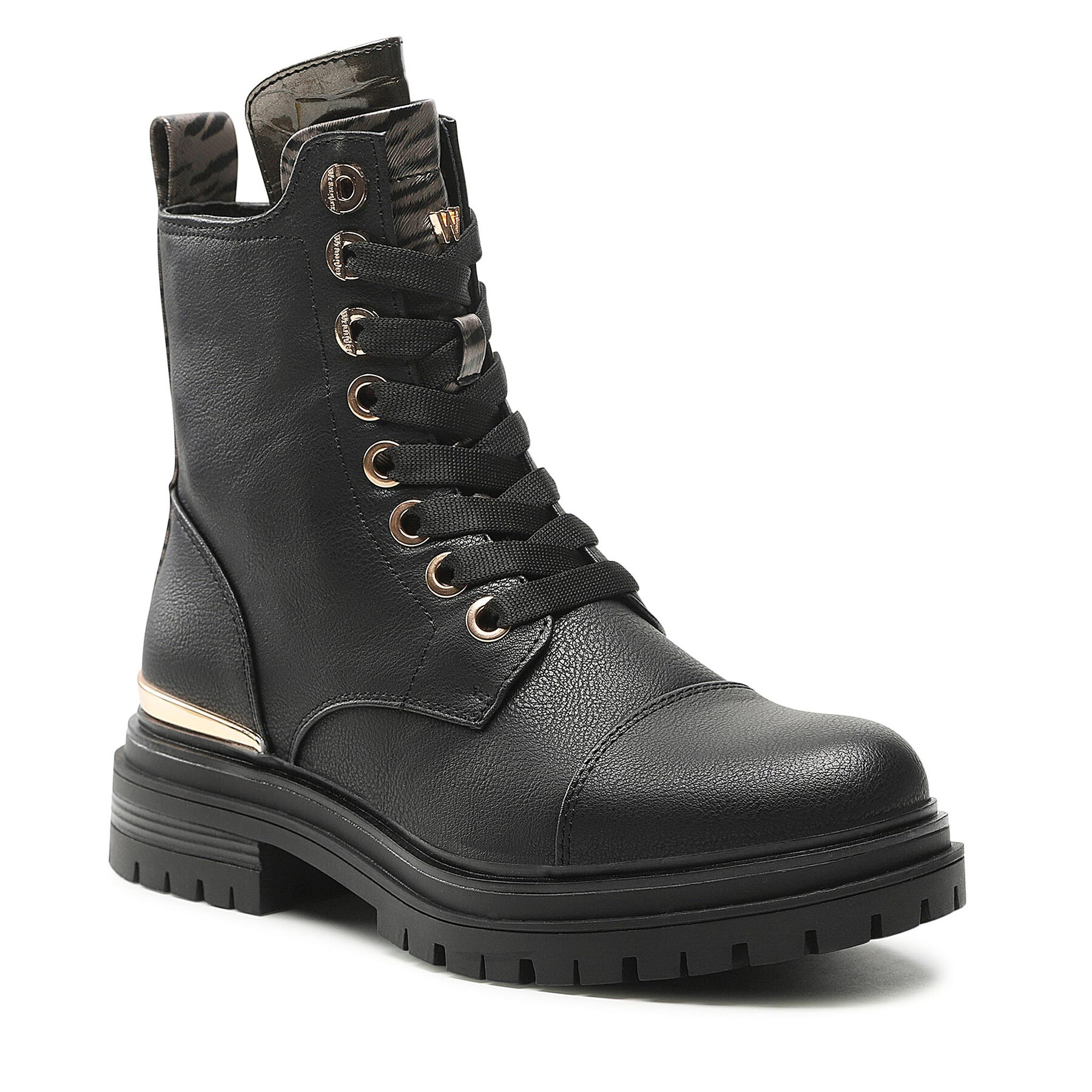 Dámske Členková obuv Wrangler, Rozmer: 37, Čierna, Courtney Safari Lace WL22610A
