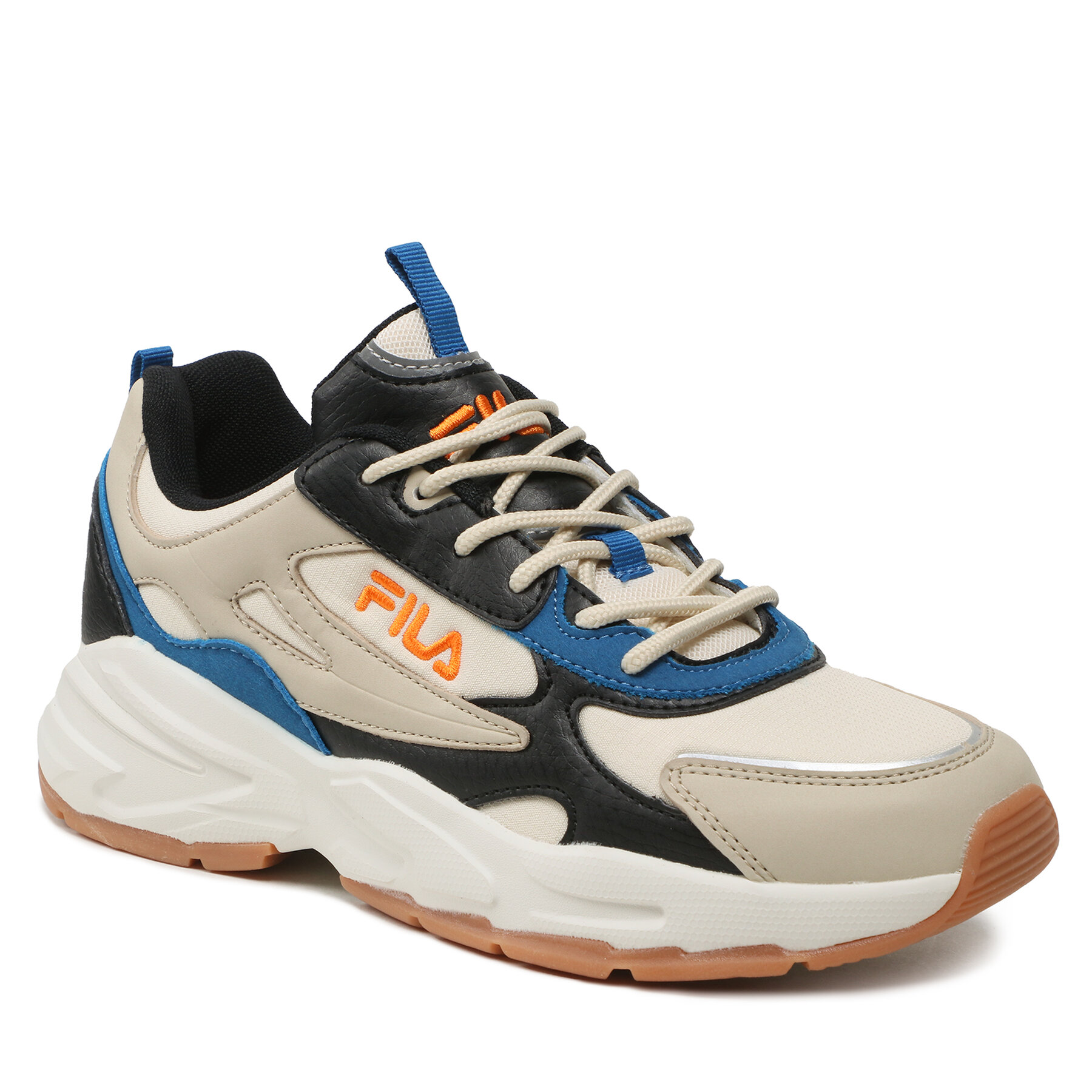 Sneakers Fila Novarra FFM0189.73054 Turtledove/Vallarta Blue Blue imagine noua