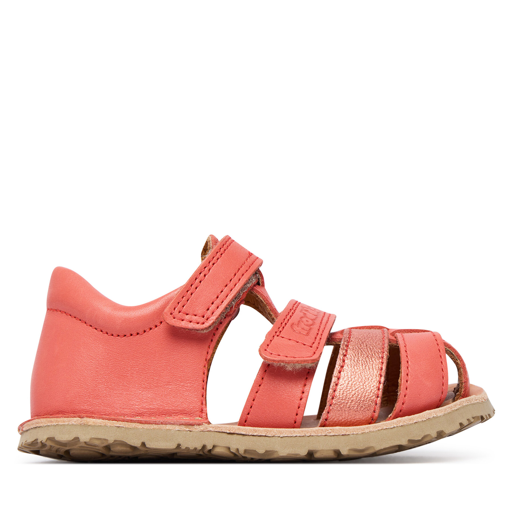 Bambini Froddo Sandali, Taglia 20,Corallo,Barefoot Flexy F G3150283-17 M, taglia : 20