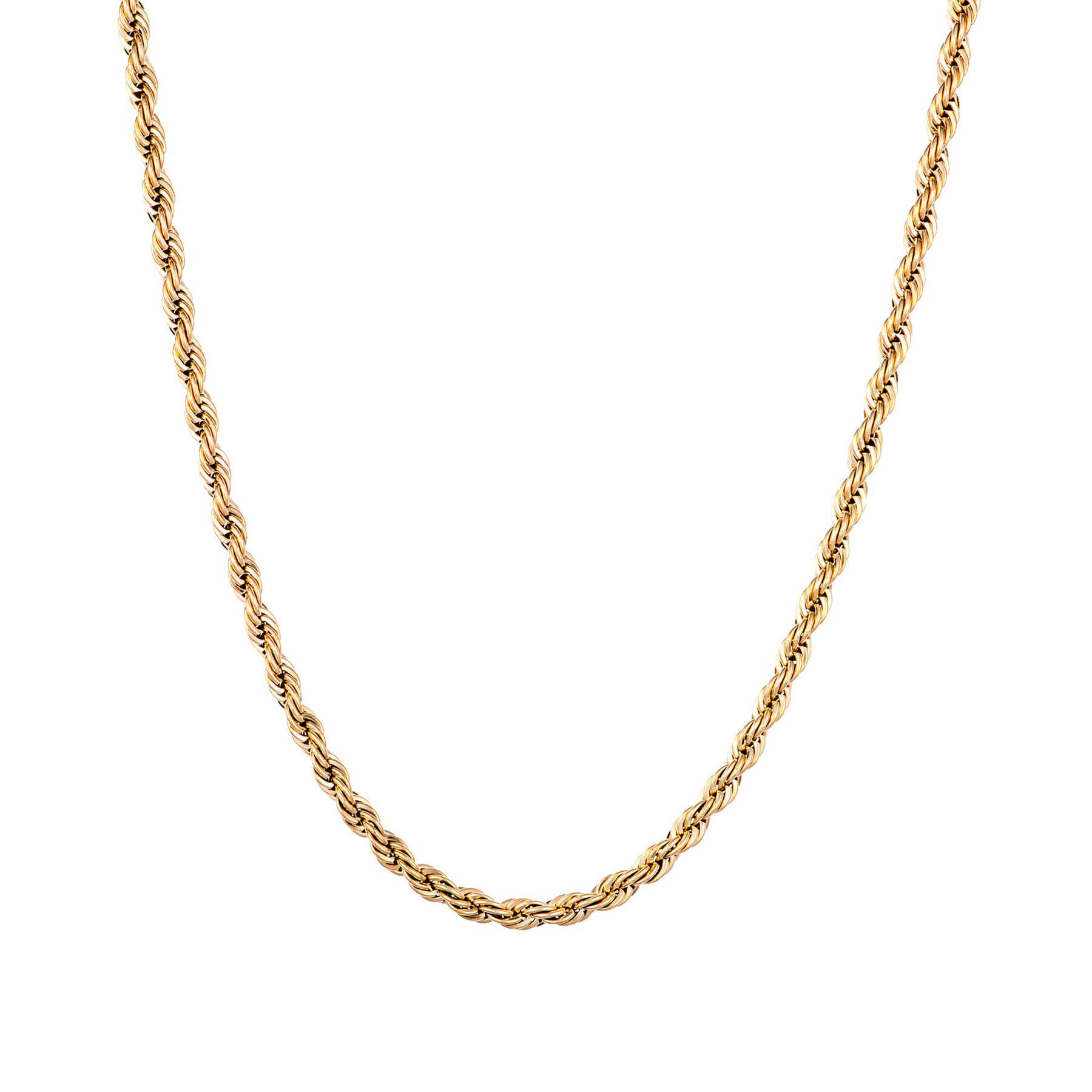 ICED STUFF Łańcuszek, Rozmiar 50CM Złoty Rope