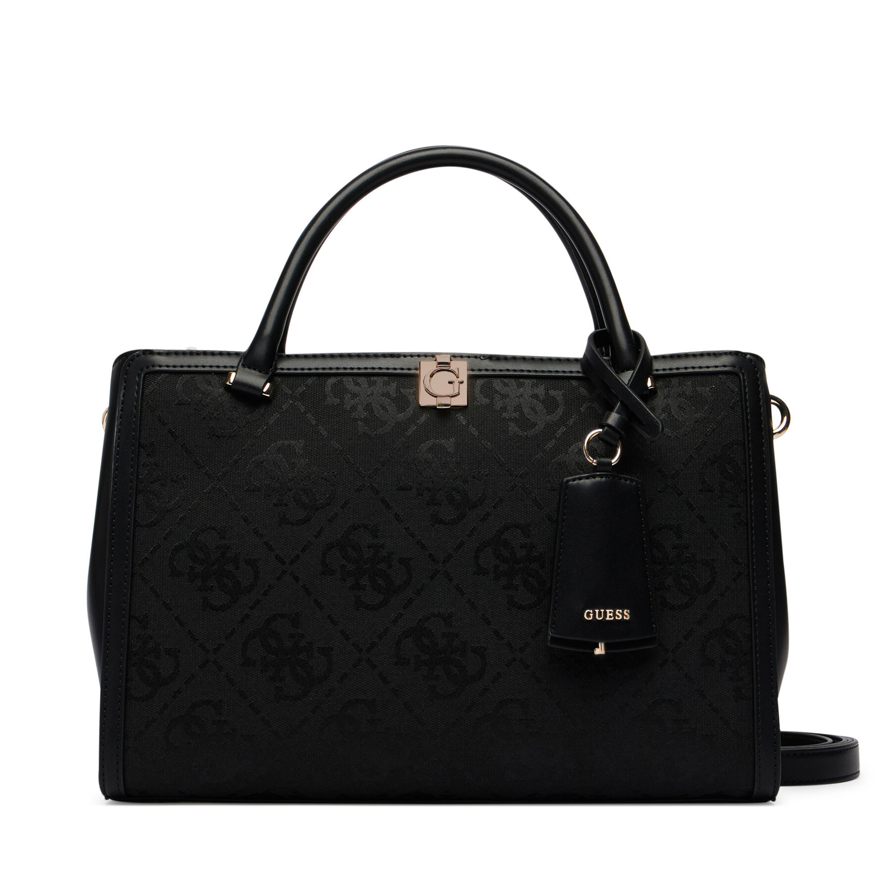 Τσάντα Guess Audrey Logo HWJG97 55070 Μαύρο